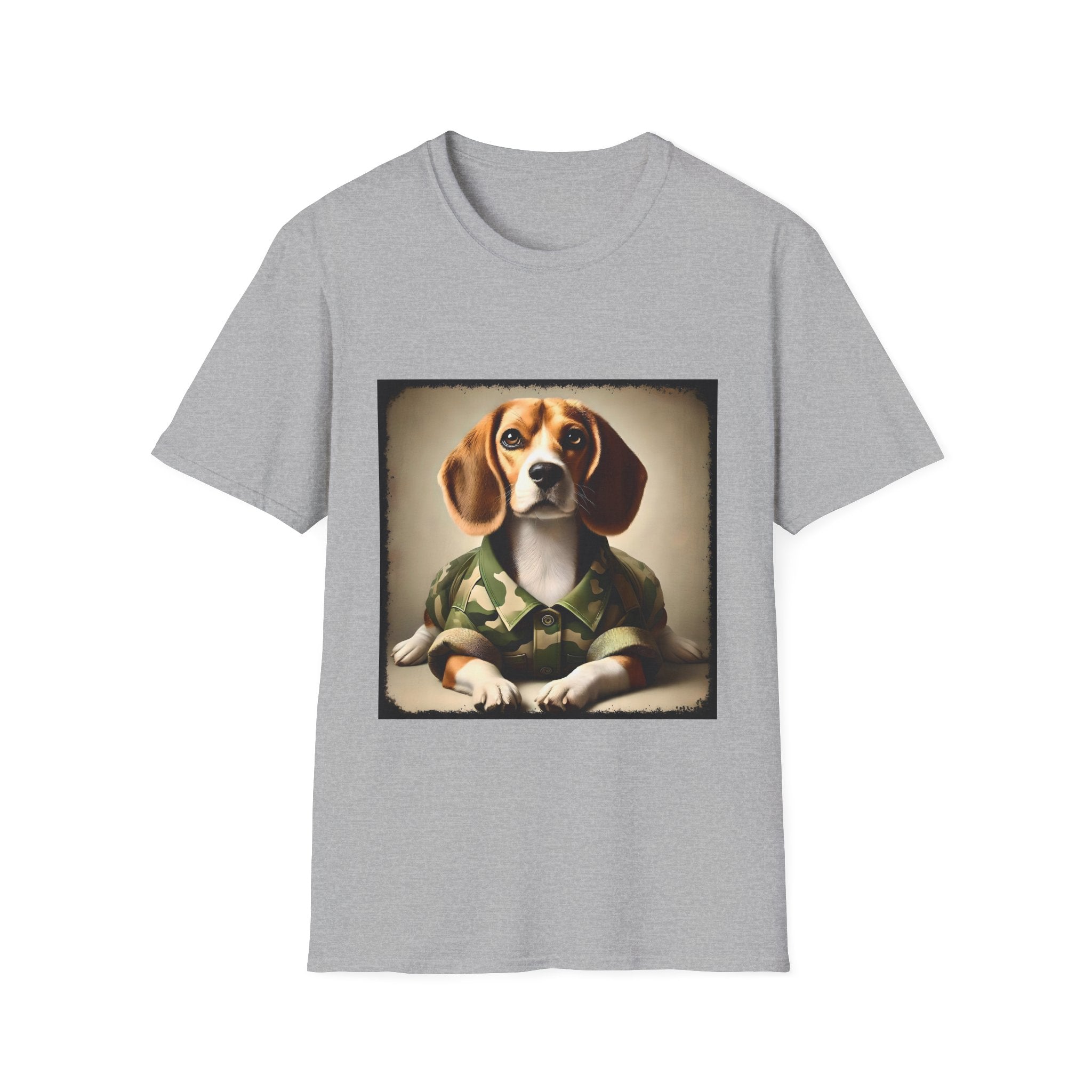 Beagle Camo Comrade | Unisex Dog T-Shirt