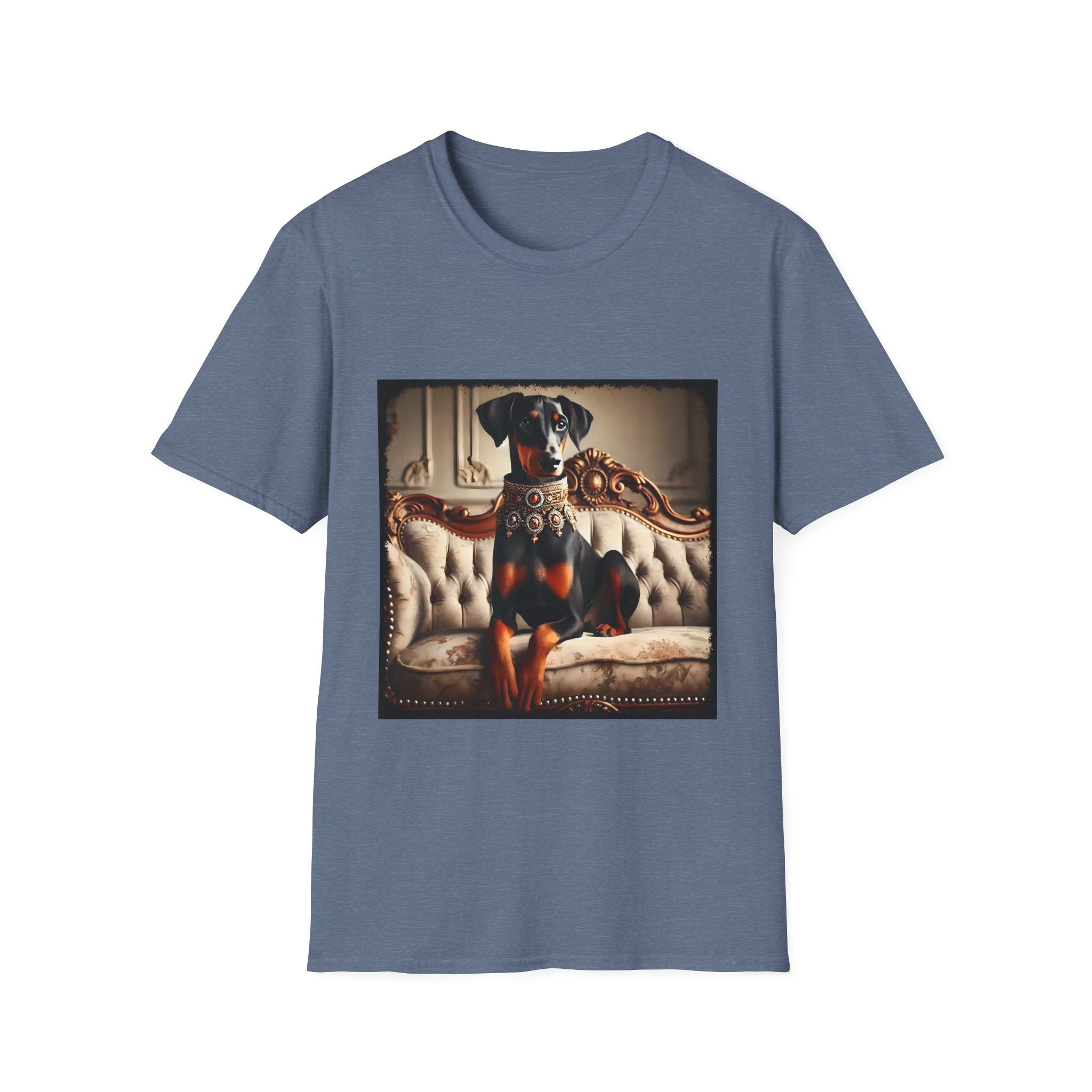 Doberman Pinscher Poised Prince | Unisex Dog T-Shirt