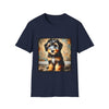 Aussiedoodle Portrait Classic | Unisex Dog T-Shirt