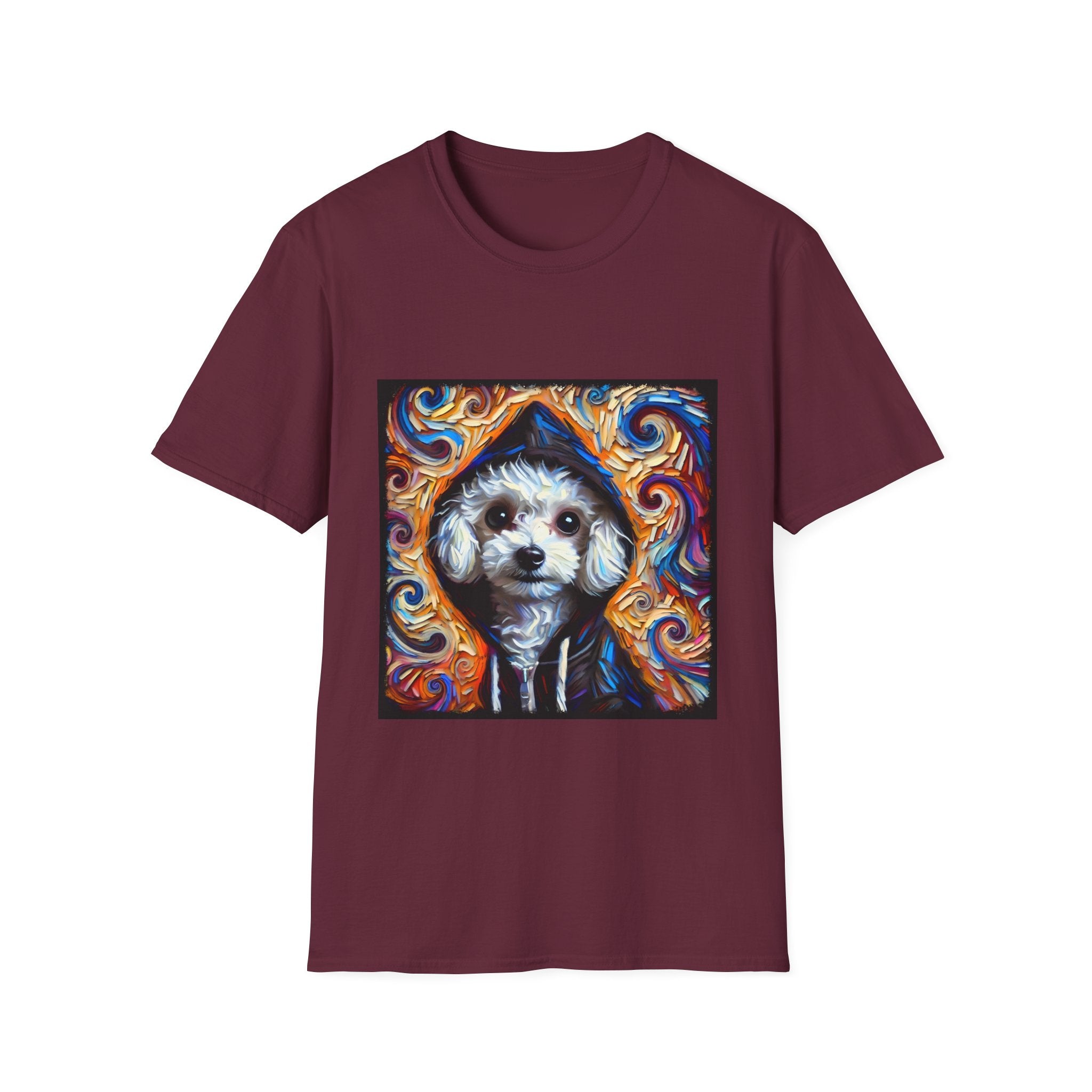 Poodle Bold Relaxed Swirl | Unisex Dog T-Shirt