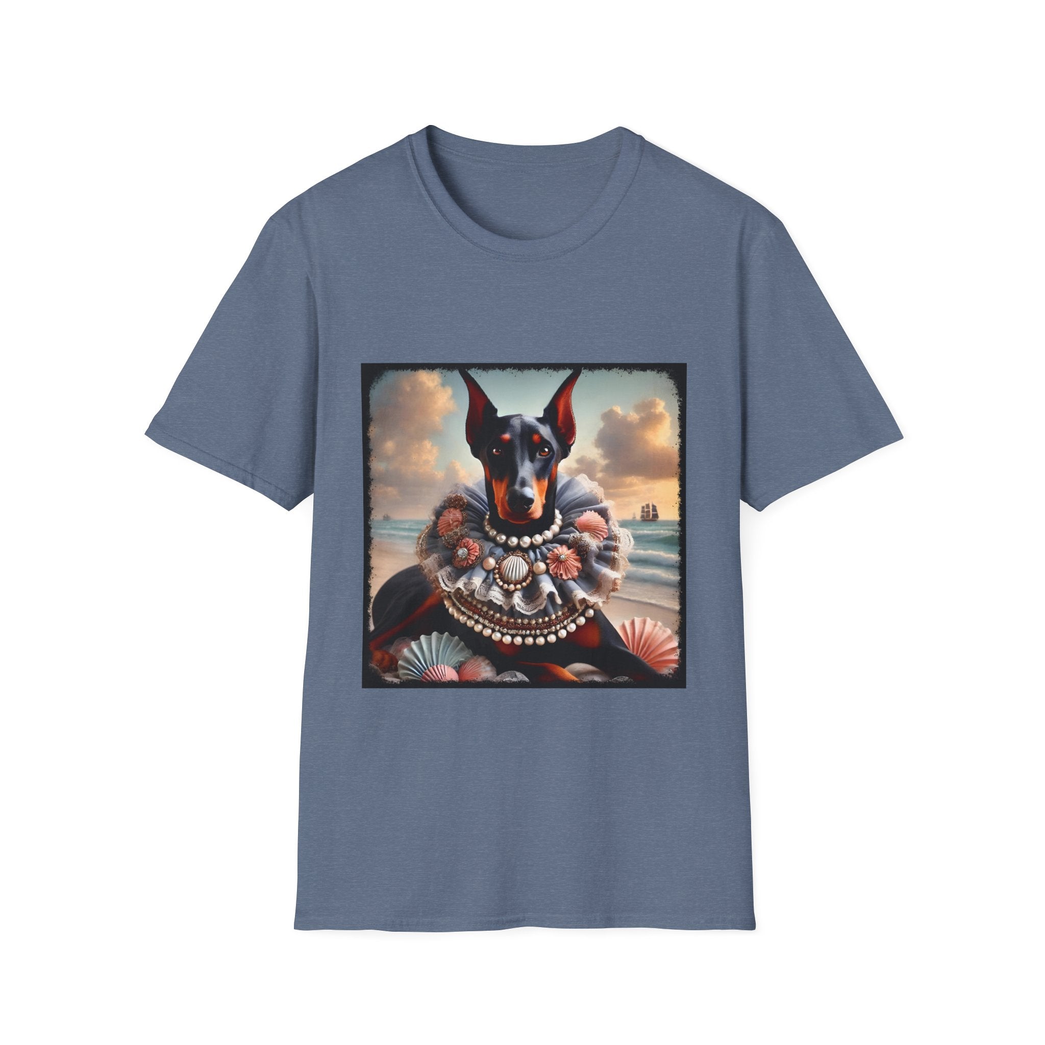 Doberman Pinscher Beach Dream | Unisex Dog T-Shirt