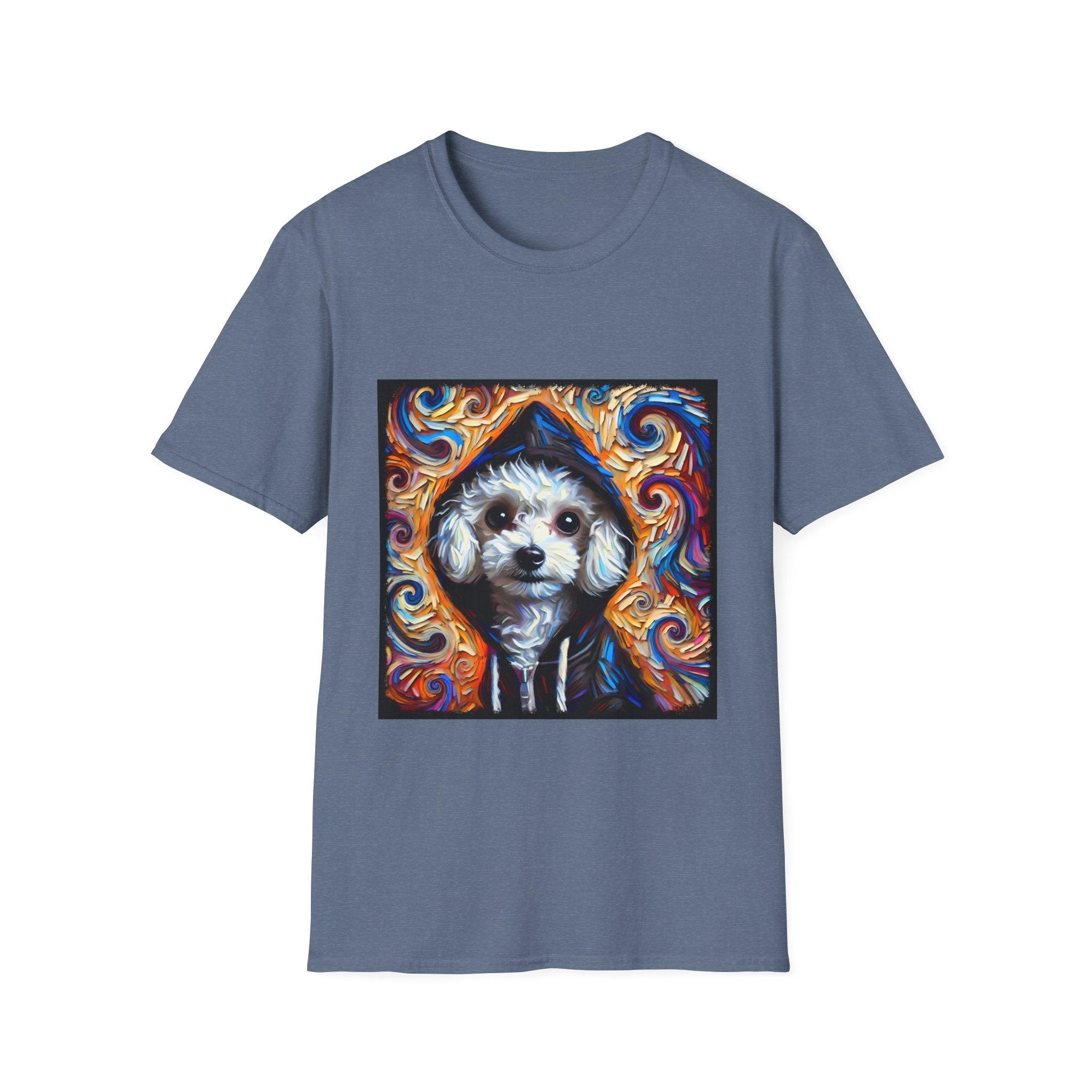 Poodle Bold Relaxed Swirl | Unisex Dog T-Shirt