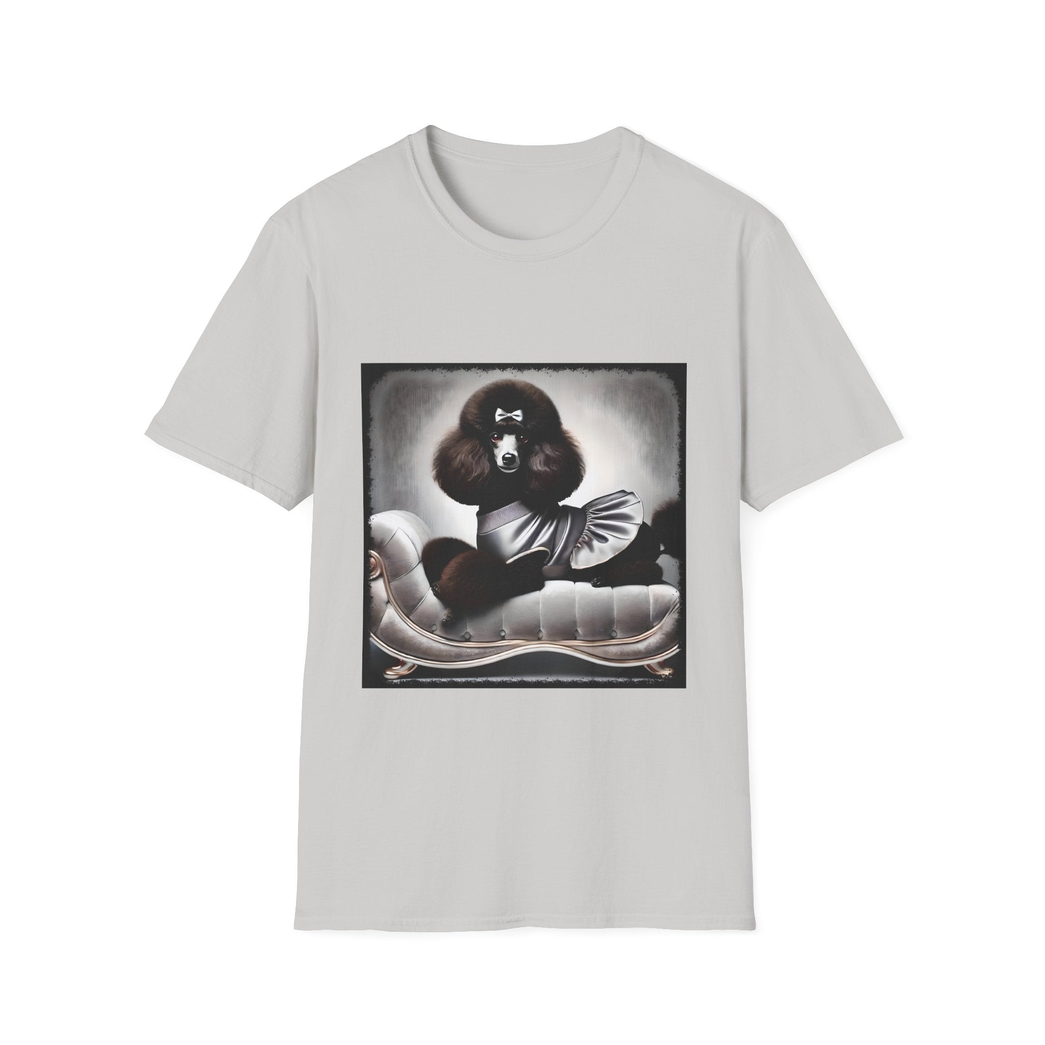 Poodle Silver Seductress | Unisex Dog T-Shirt