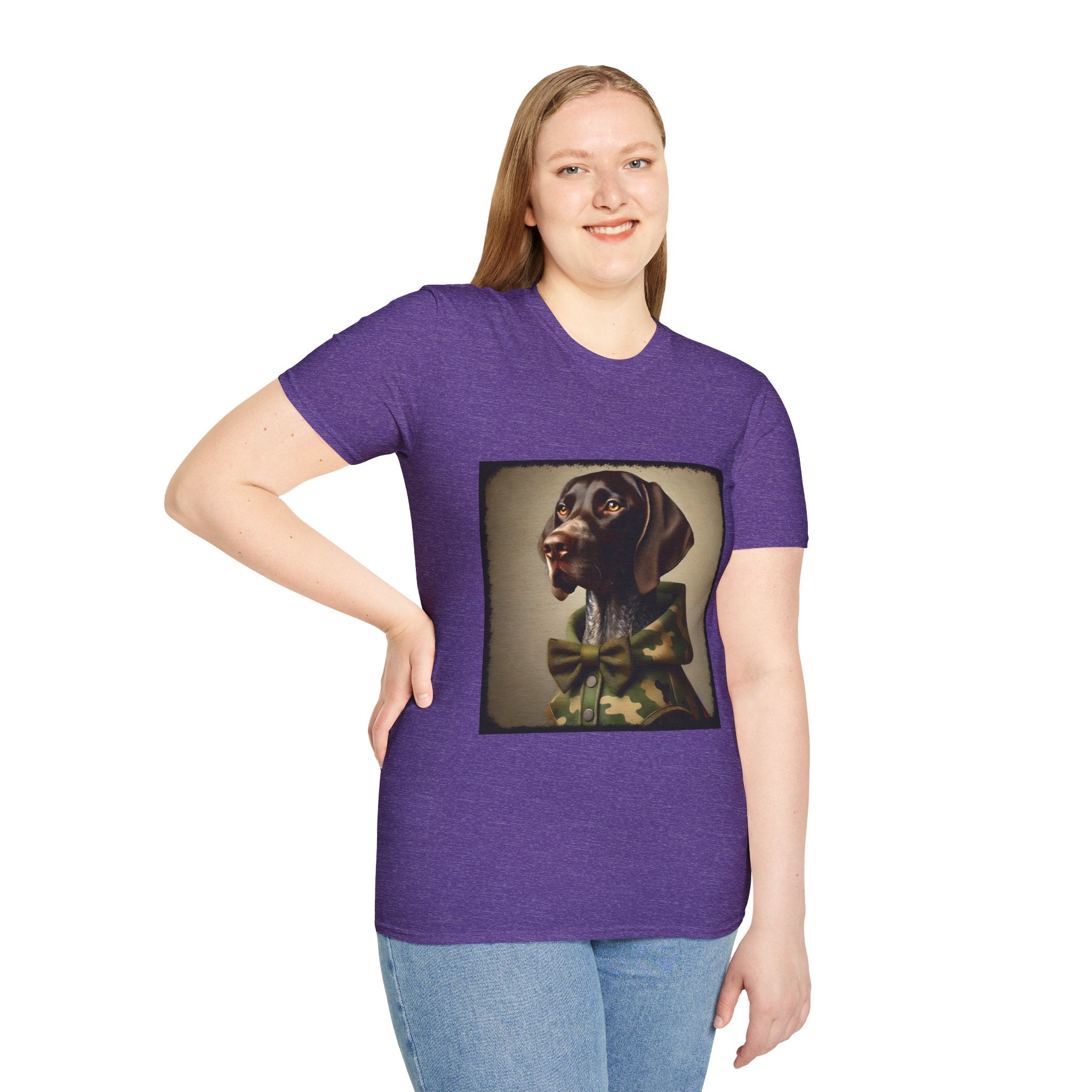 German Shorthaired Pointer Camo Cutie II | Unisex Dog T-Shirt