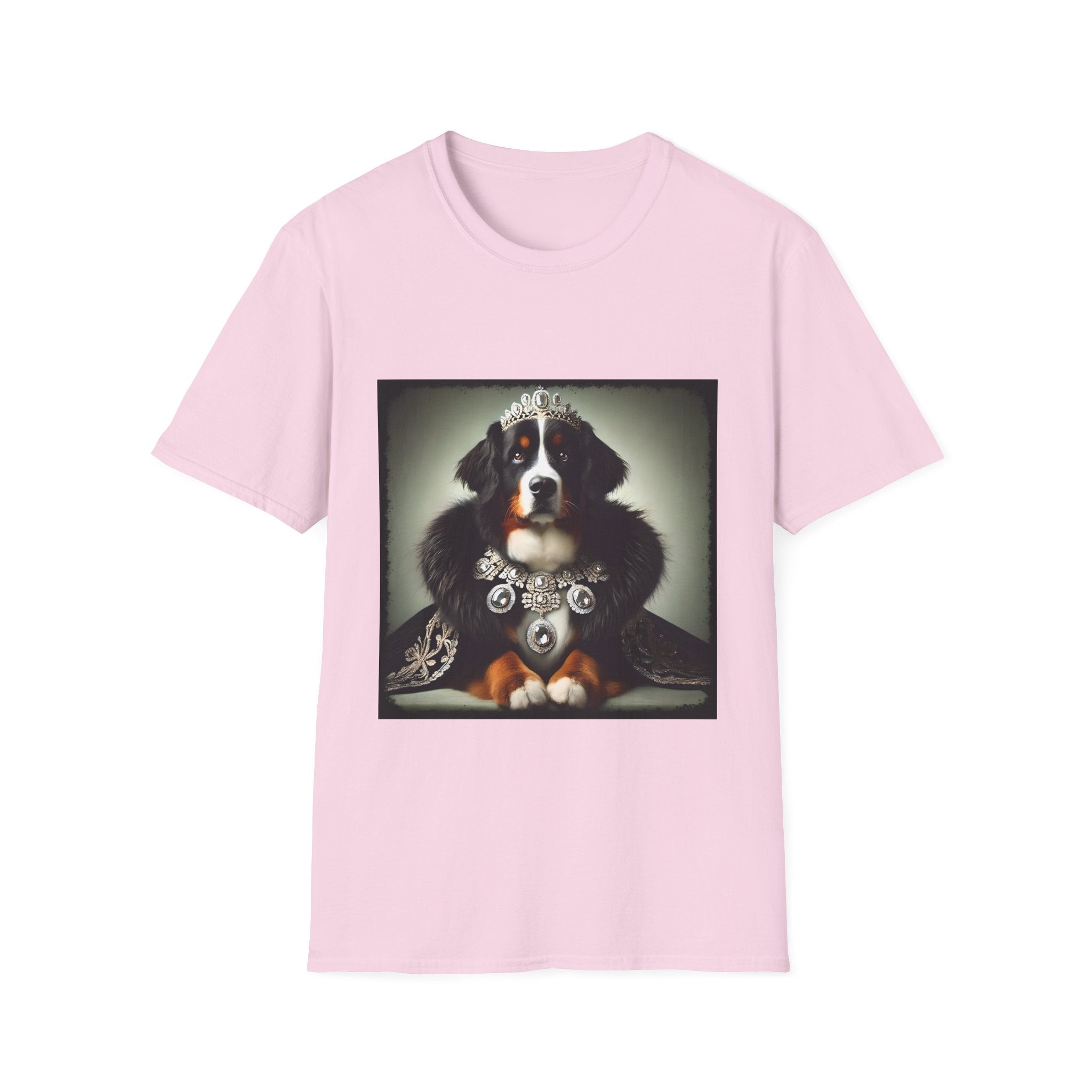 Bernese Mountain Dog Diamond Queen | Unisex Dog T-Shirt