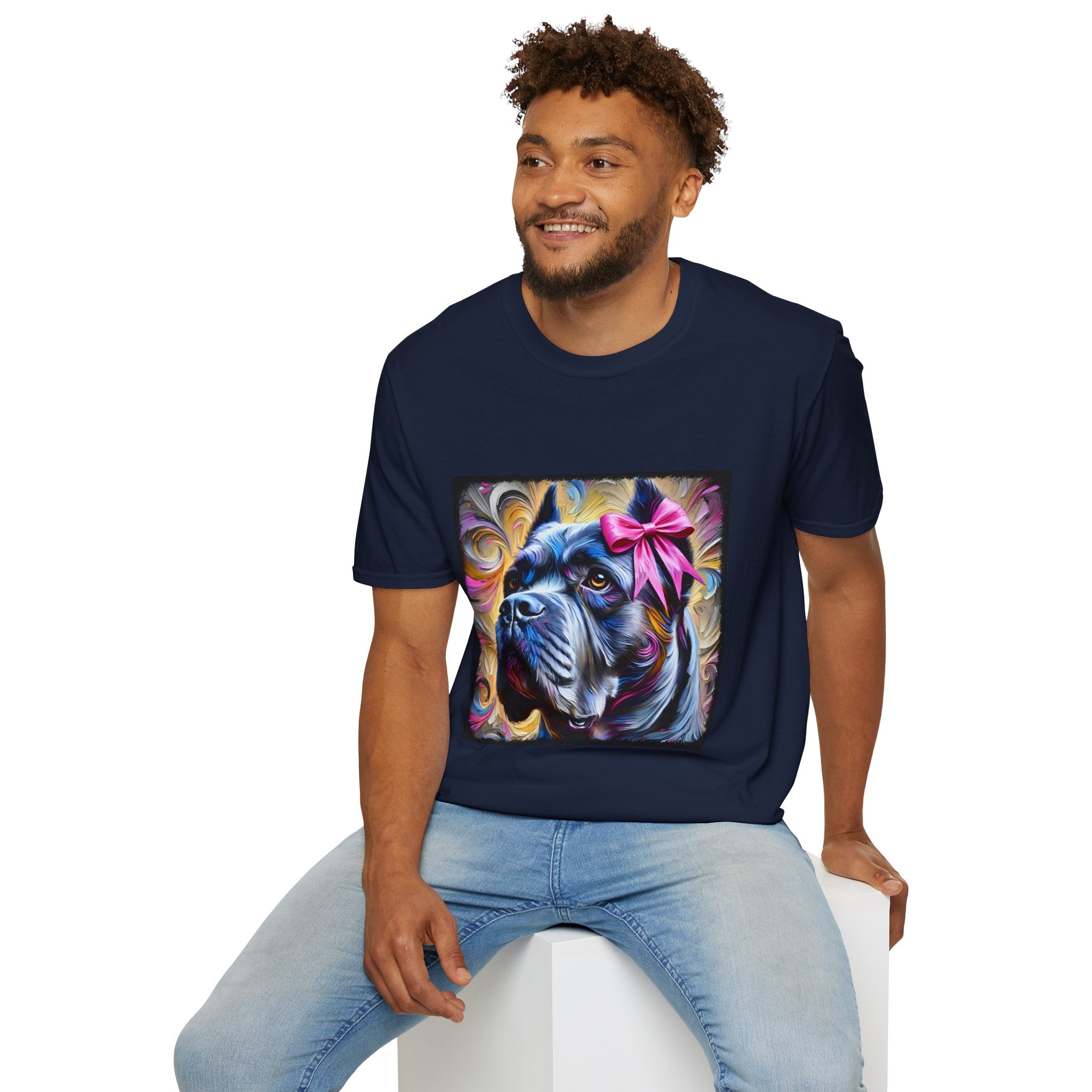 Cane Corso Golden Swirl | Unisex Dog T-Shirt
