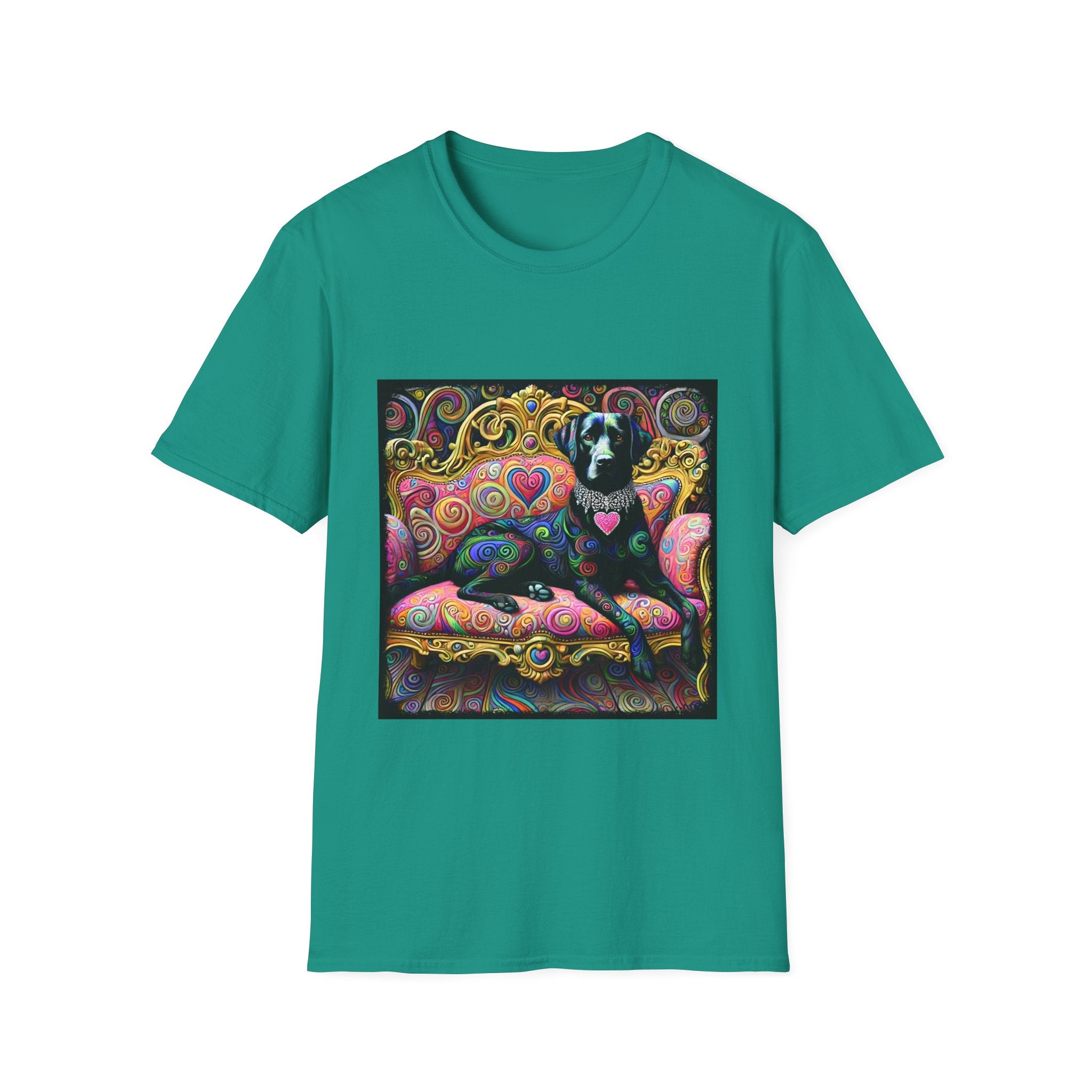 Labrador Retriever Love Swirl | Unisex Dog T-Shirt