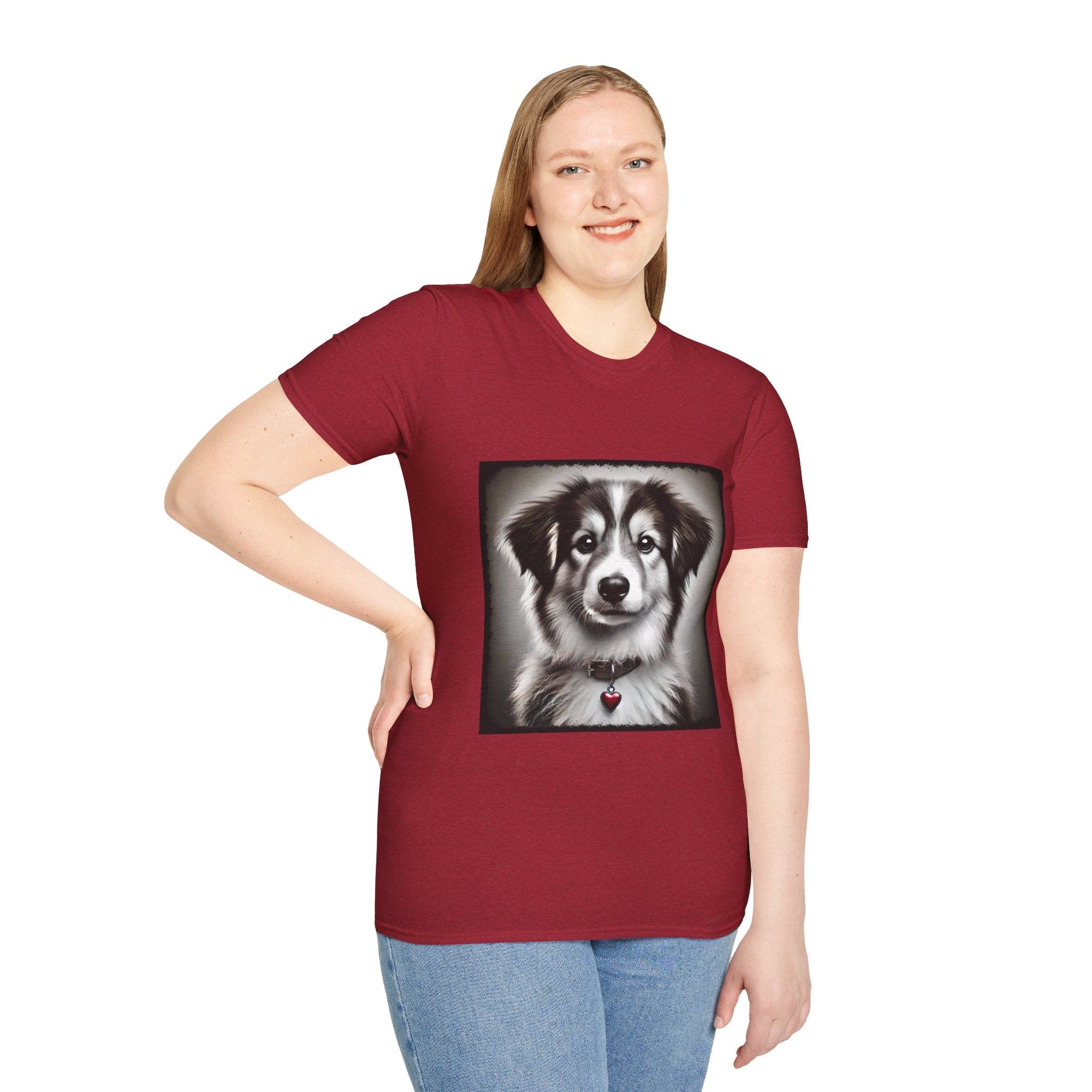 Miniature American Shepherd Love Charm | Unisex Dog T-Shirt