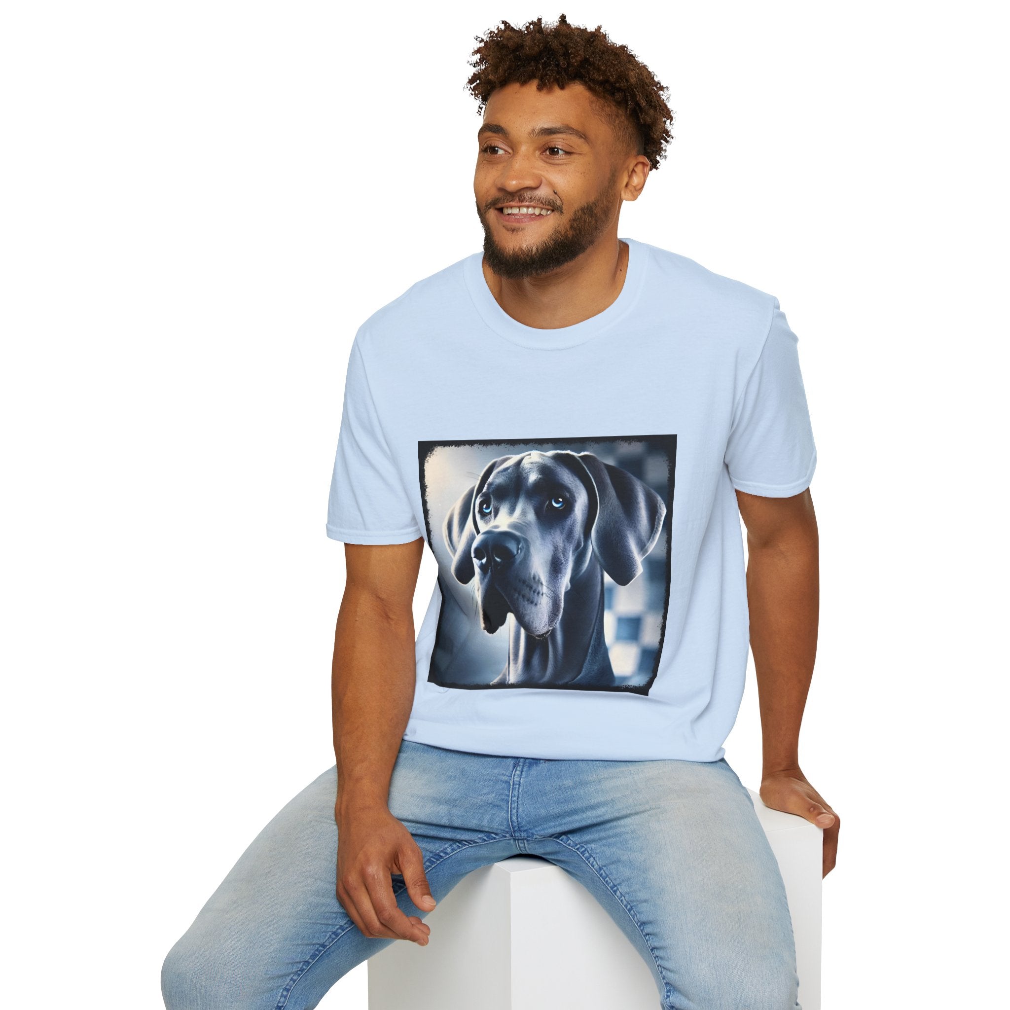 Great Dane Regal Pose | Unisex Dog T-Shirt