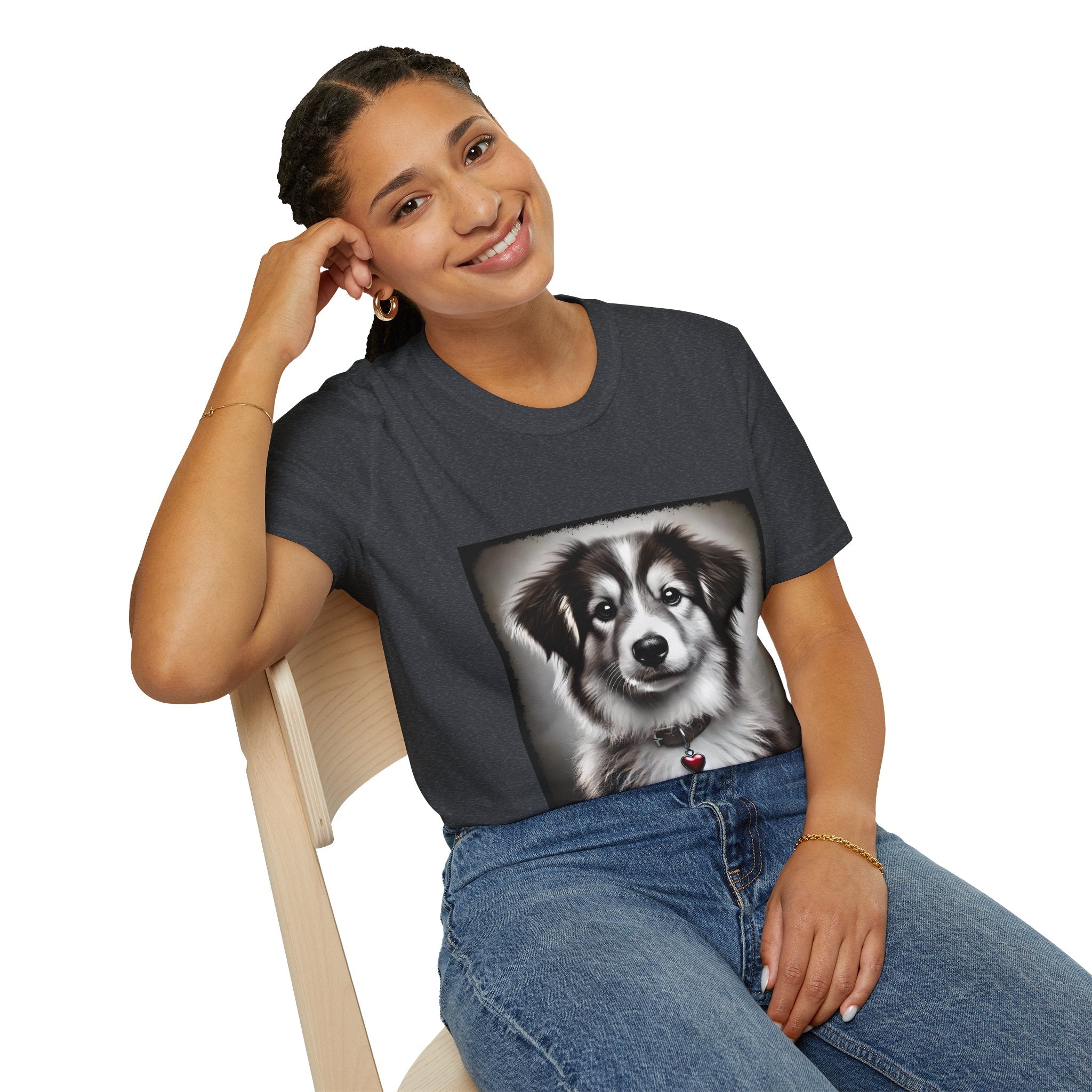 Miniature American Shepherd Love Charm | Unisex Dog T-Shirt