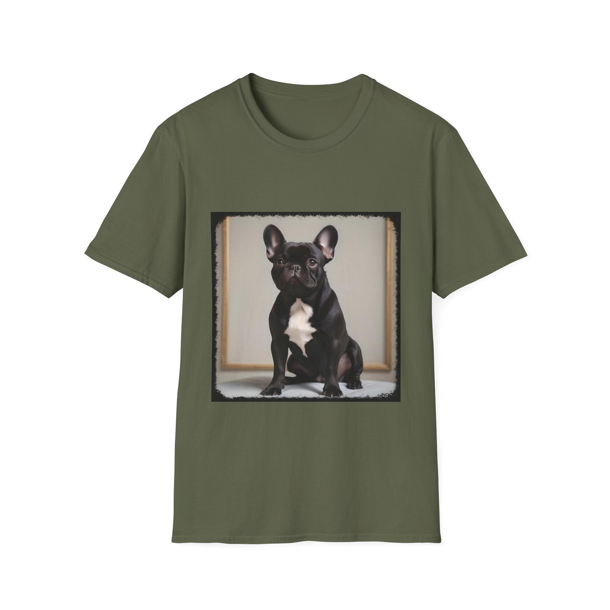 French Bulldog Classic Portrait | Unisex Dog T-Shirt