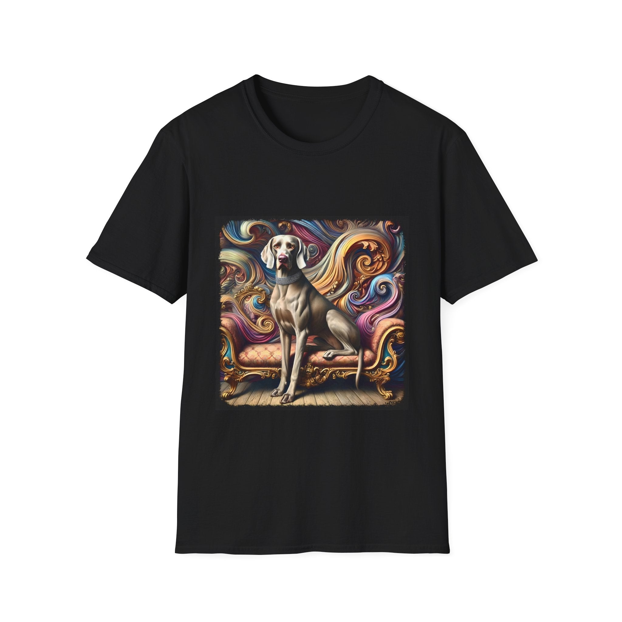 Weimaraner Bold Swirl | Unisex Dog T-Shirt