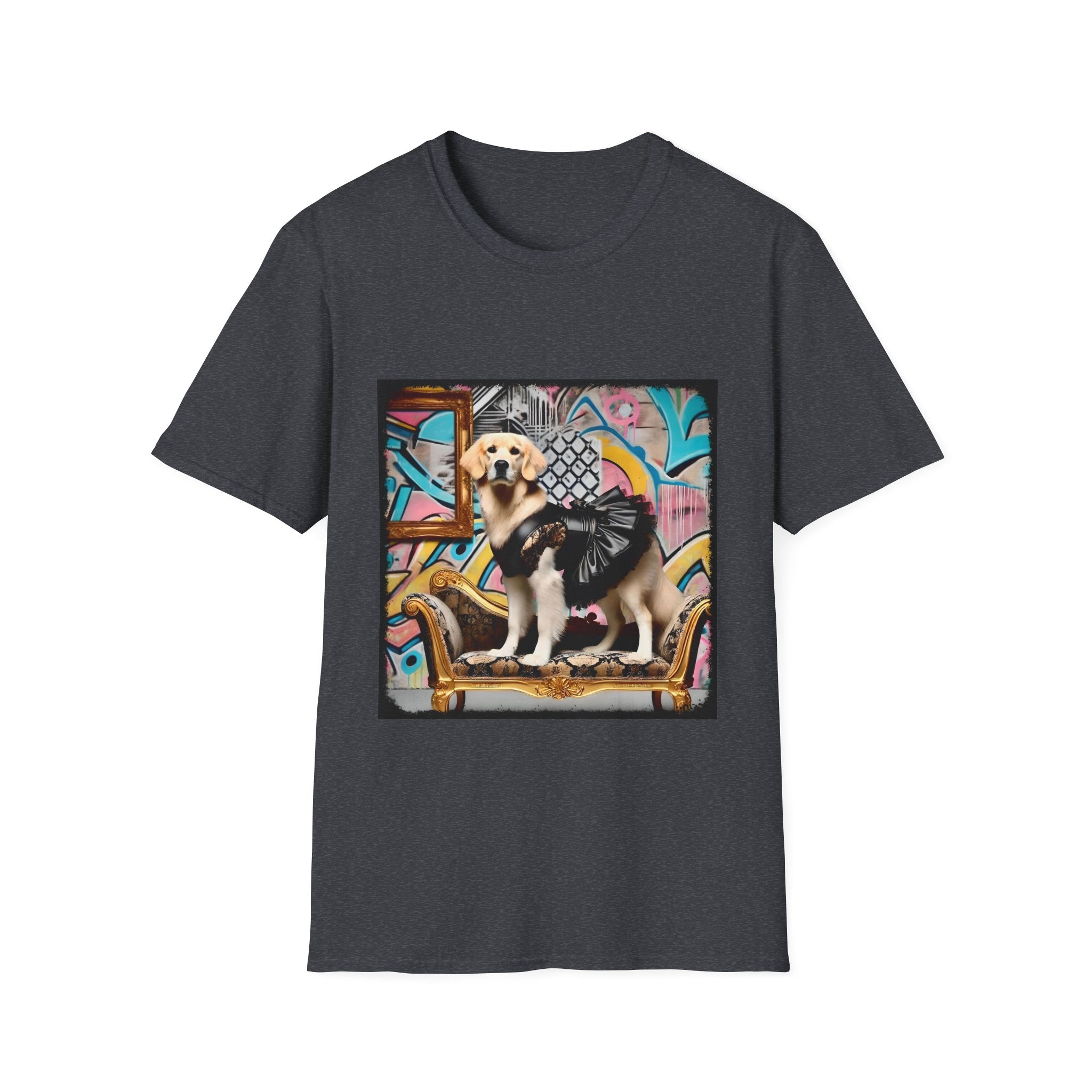 Golden Retriever Urban Chic | Unisex Dog T-Shirt