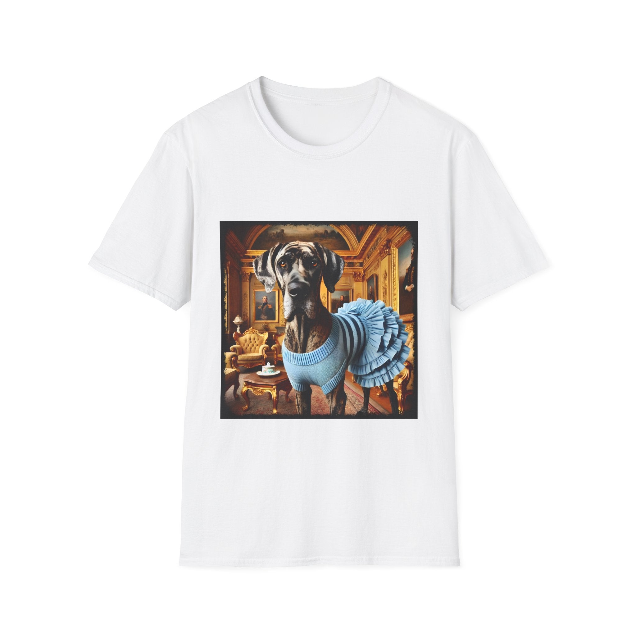 Great Dane Brindle Billionaire | Unisex Dog T-Shirt