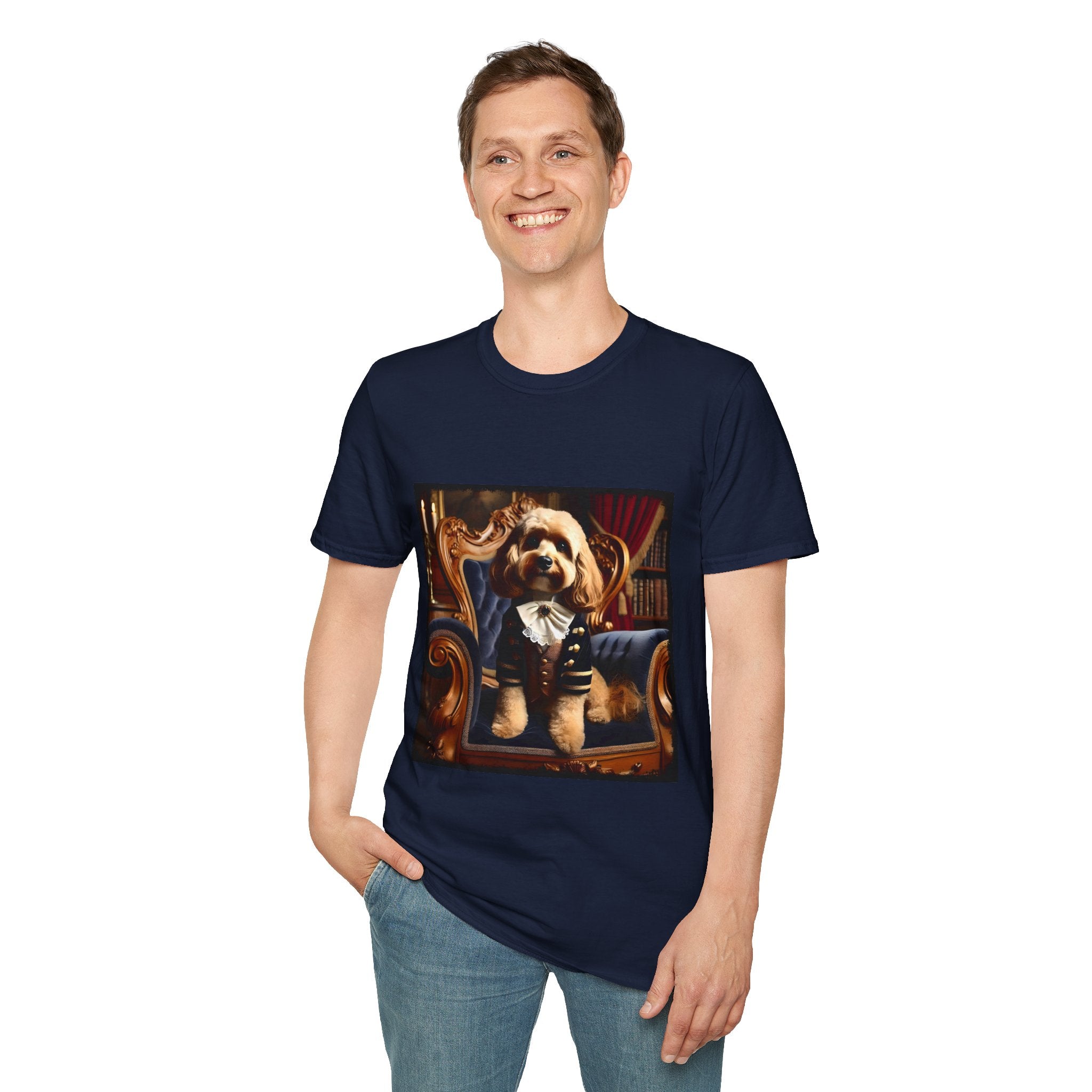 Cavapoo Posh Prince | Unisex Dog T-Shirt