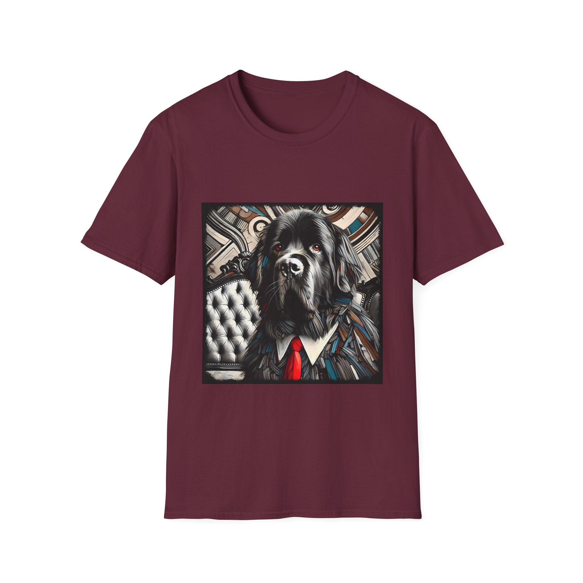 Newfoundland Bold Gentleman | Unisex Dog T-Shirt