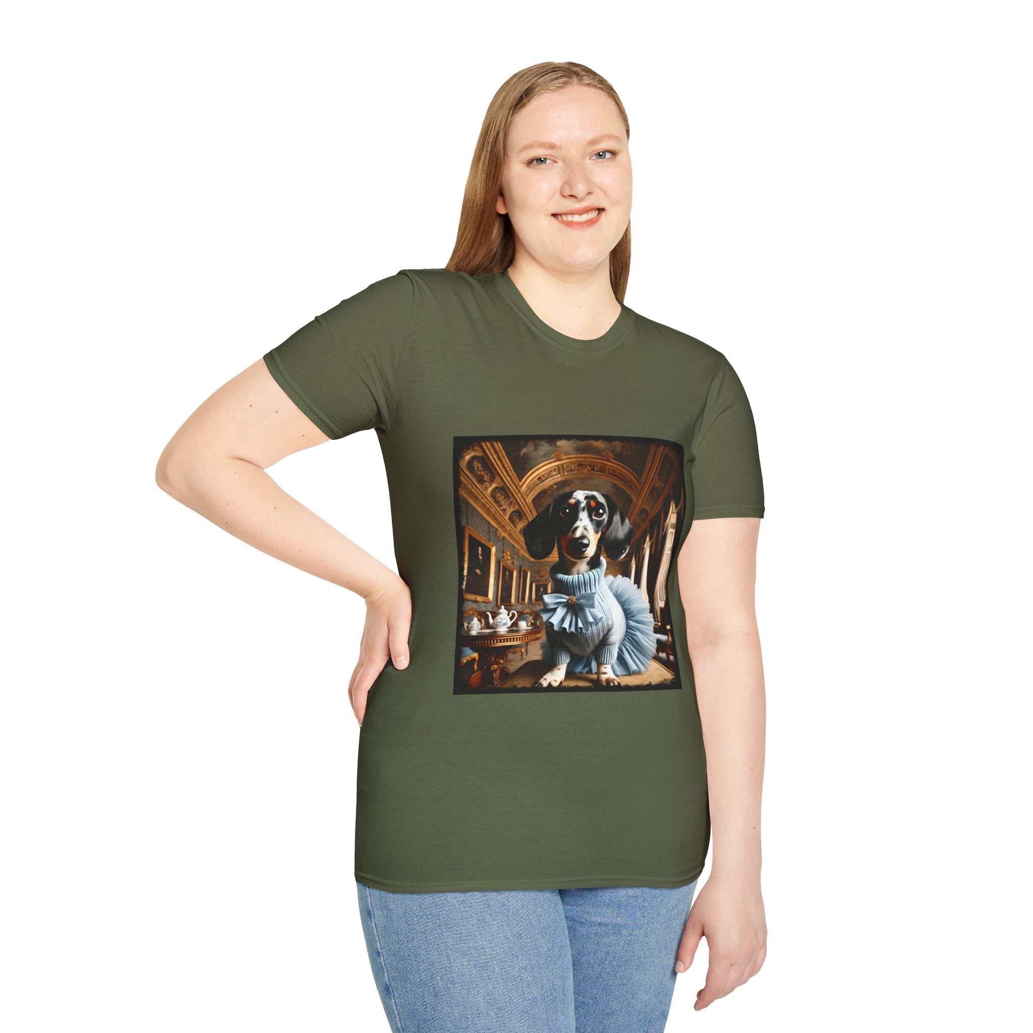 Dachshund Royal Runaway | Unisex Dog T-Shirt