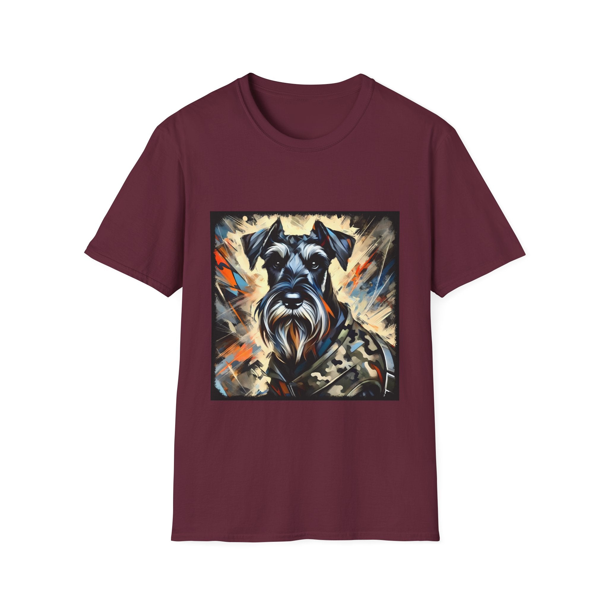 Schnauzer Bold Armor Classic | Unisex Dog T-Shirt