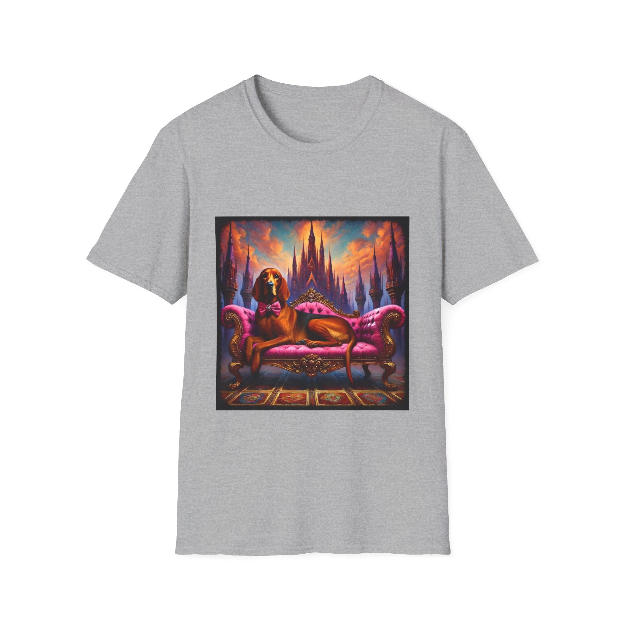 Coonhound Bow Babe | Unisex Dog T-Shirt