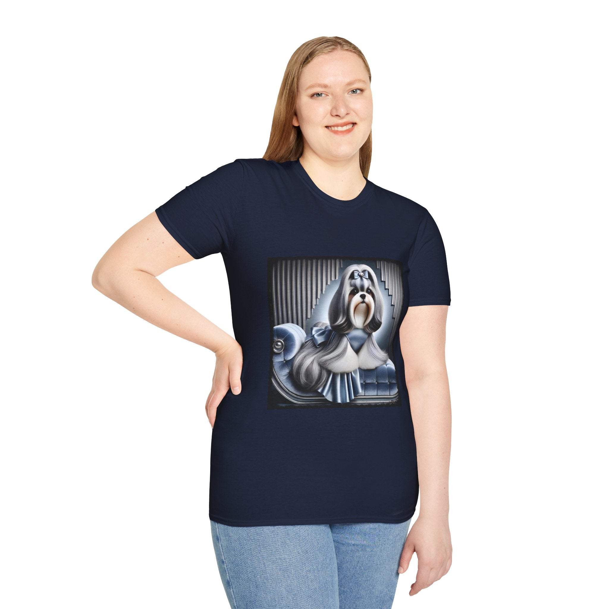 Shih Tzu Satin Dream  | Unisex Dog T-Shirt