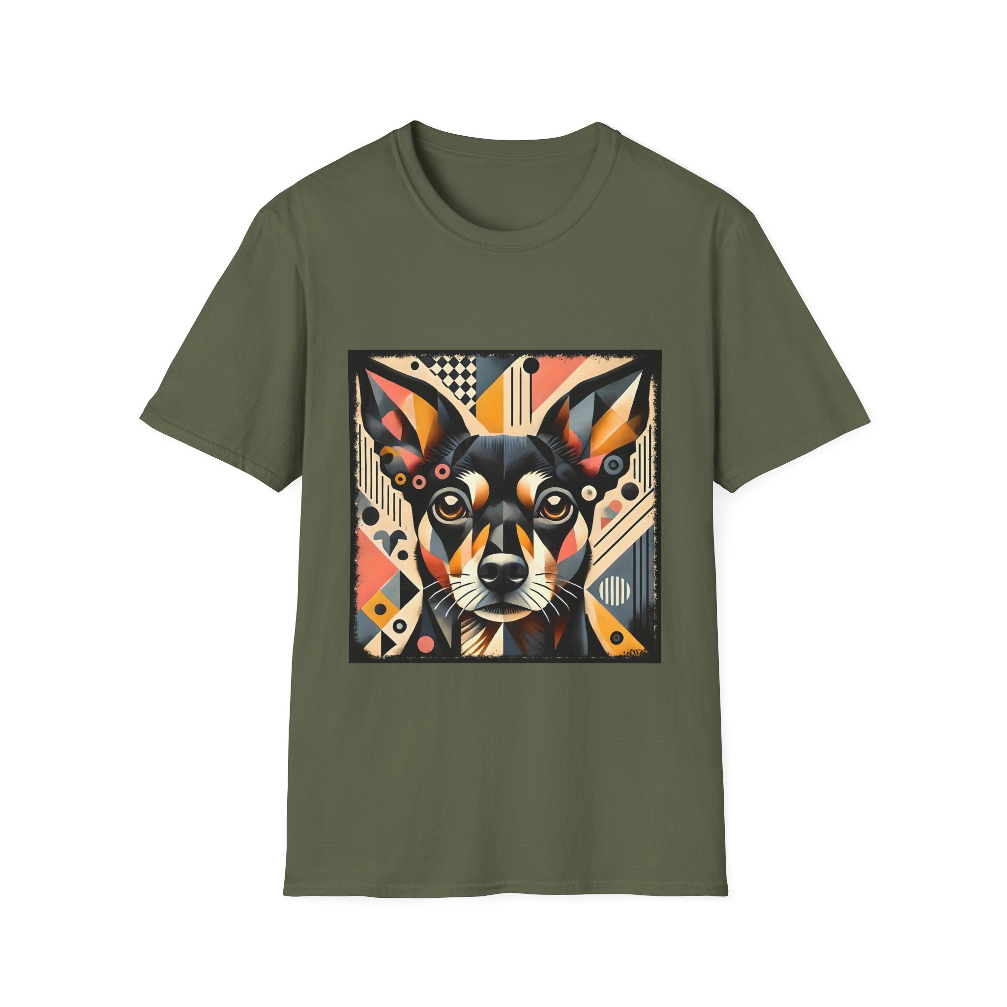 Chihuahua Bold Geometric | Unisex Dog T-Shirt