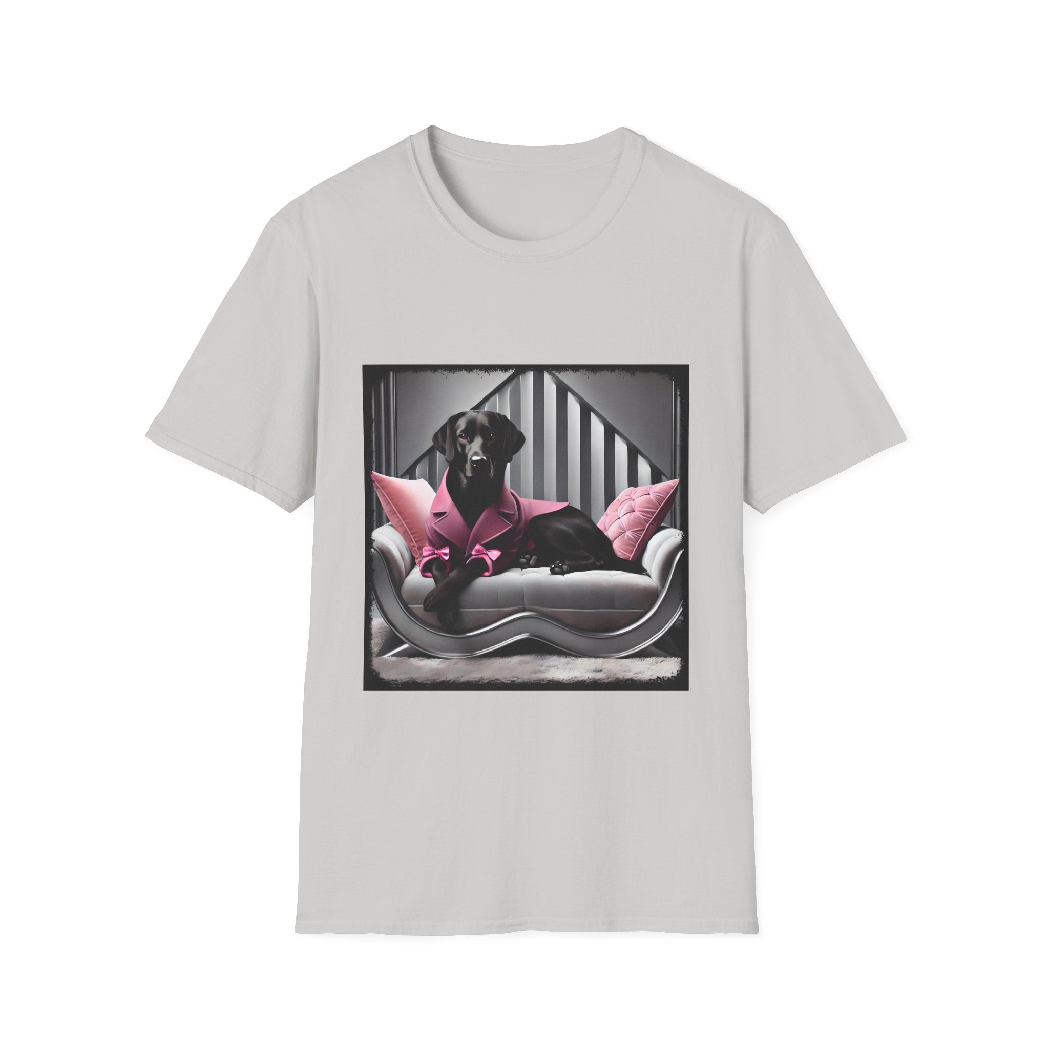 Labrador Retriever Pink Pony Girl | Unisex Dog T-Shirt