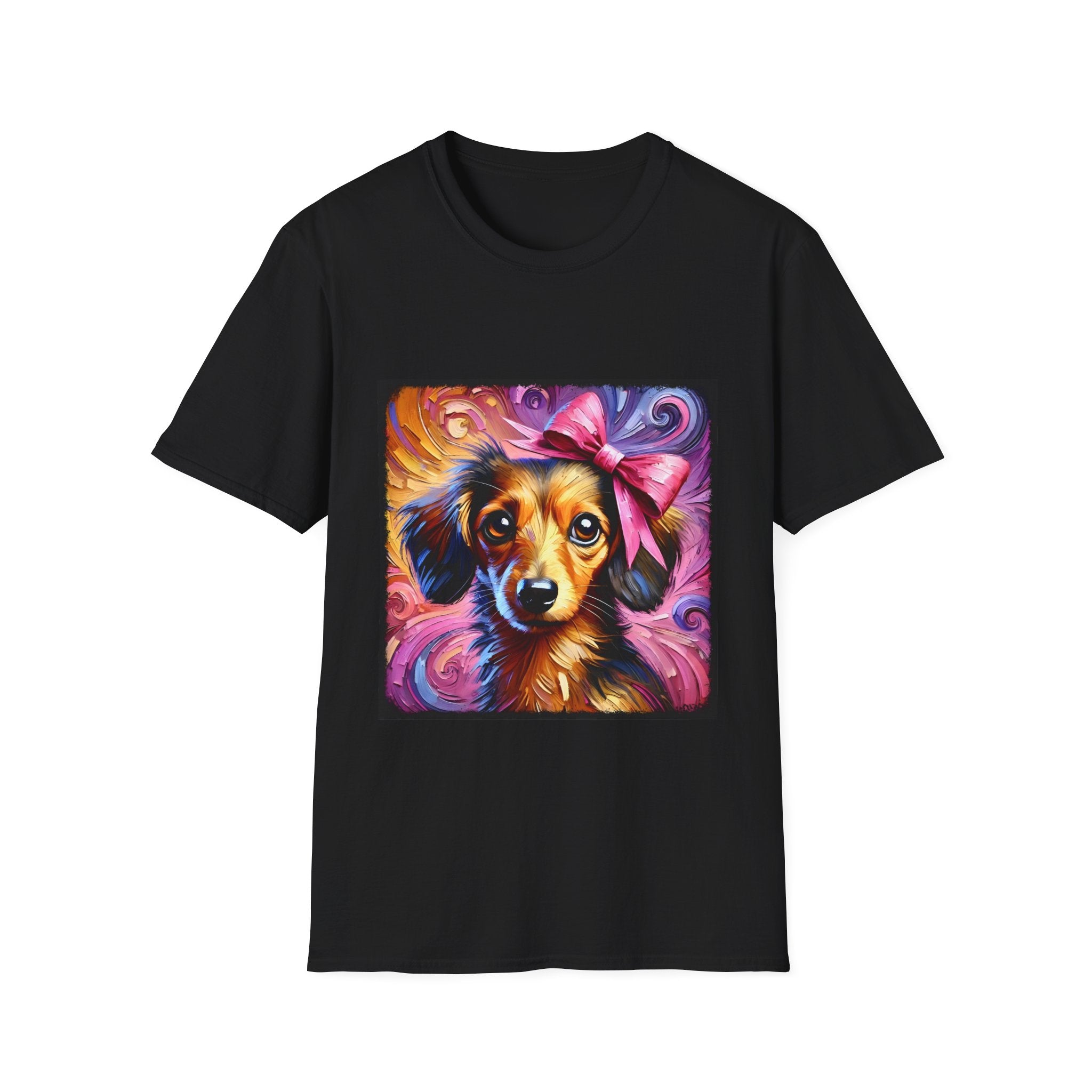 Dachshund Beautiful Swirl | Unisex Dog T-Shirt