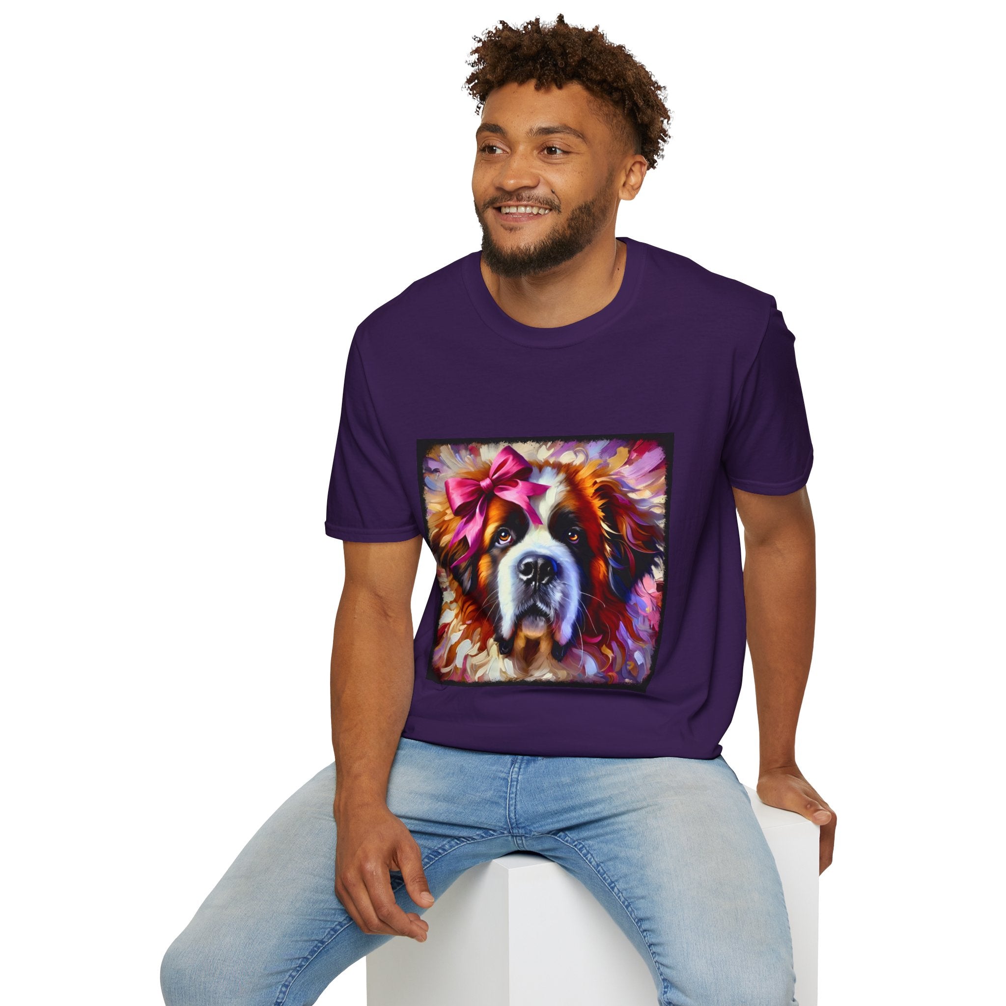 Saint Bernard Stunning Classic | Unisex Dog T-Shirt