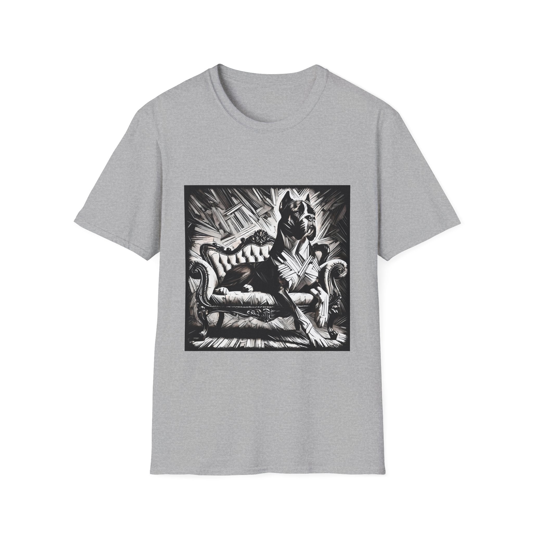Cane Corso B&W Bold | Unisex Dog T-Shirt