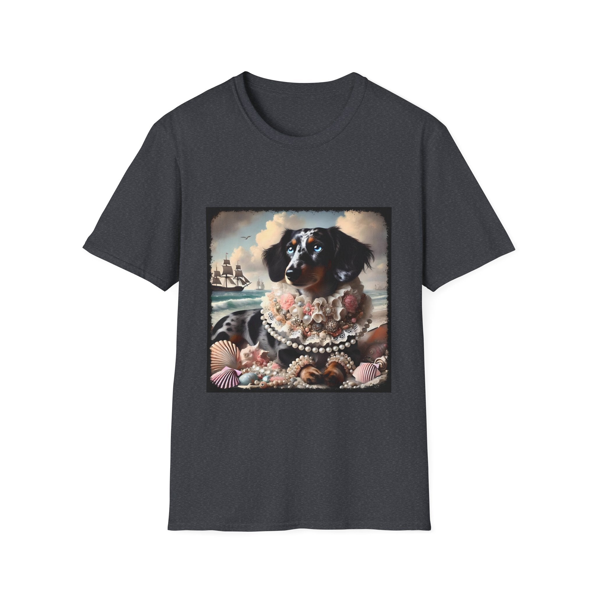 Dachshund Beach Beauty | Unisex Dog T-Shirt