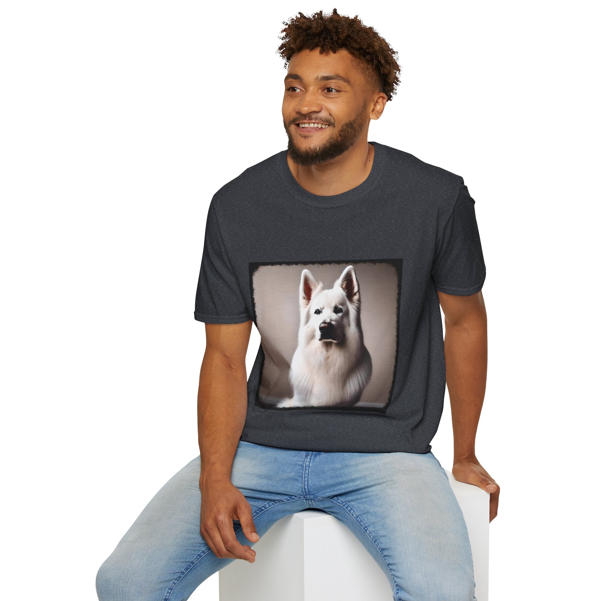 German Shepherd Pure Portrait  | Unisex Dog T-Shirt