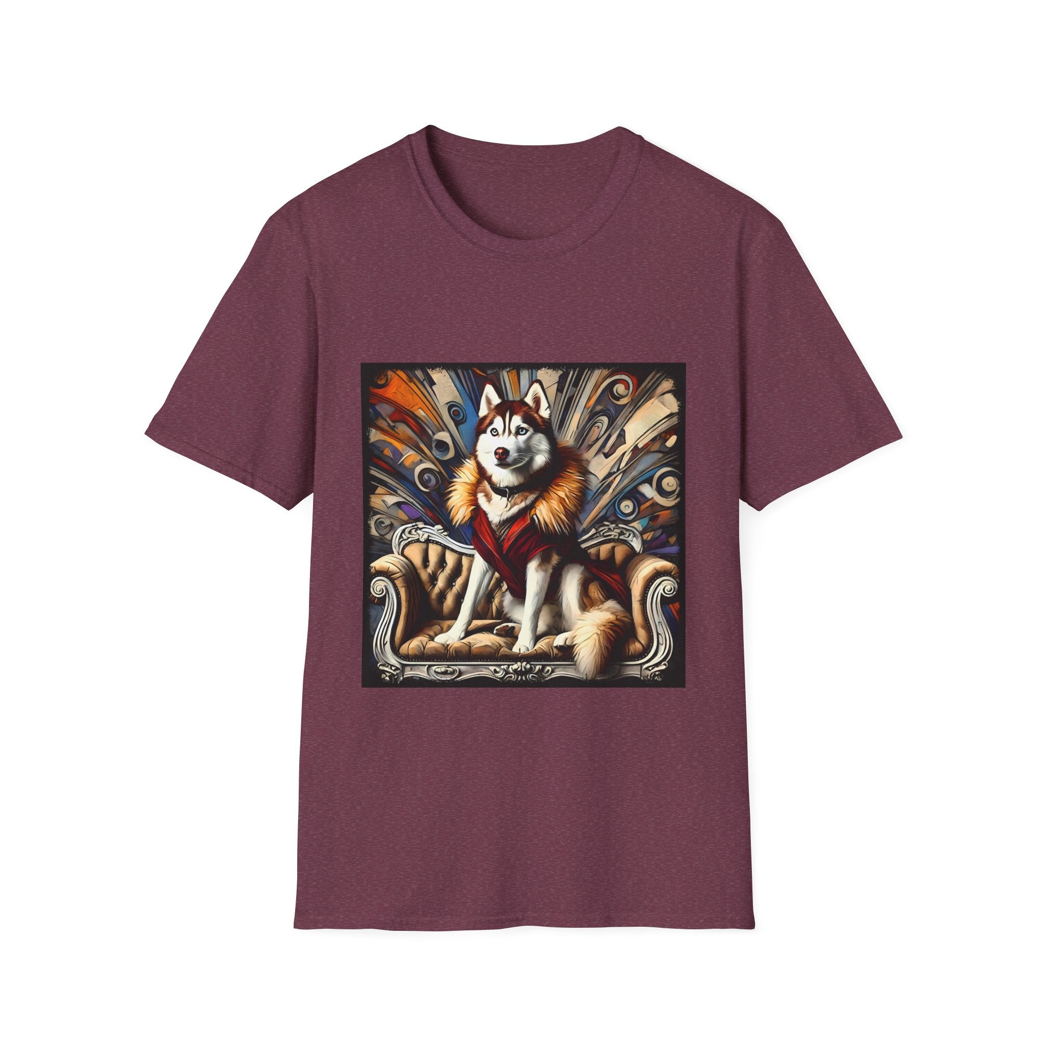 Siberian Husky Bold Rebel | Unisex Dog T-Shirt