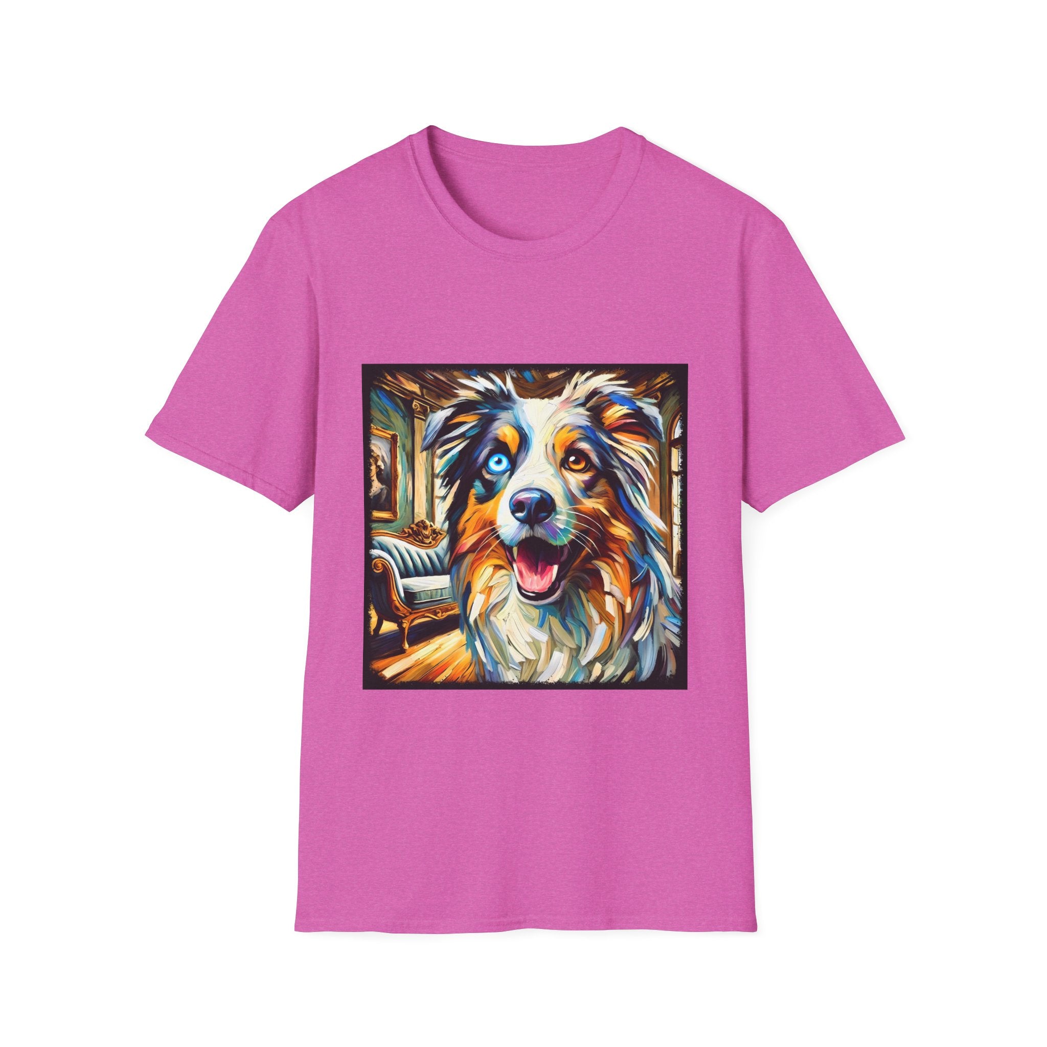 Australian Shepherd Blissful Swirl | Unisex Dog T-Shirt