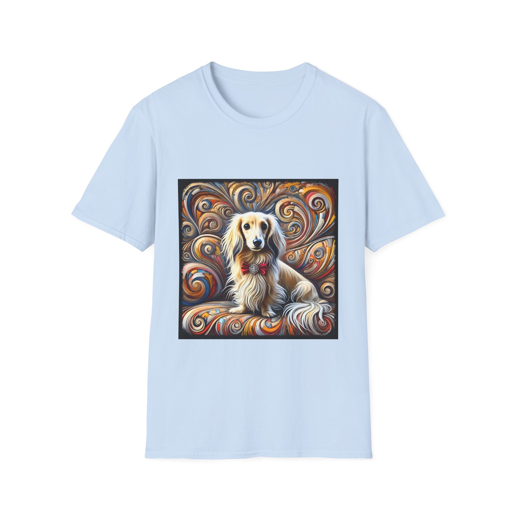 Dachshund Blissful Swirl | Unisex Dog T-Shirt