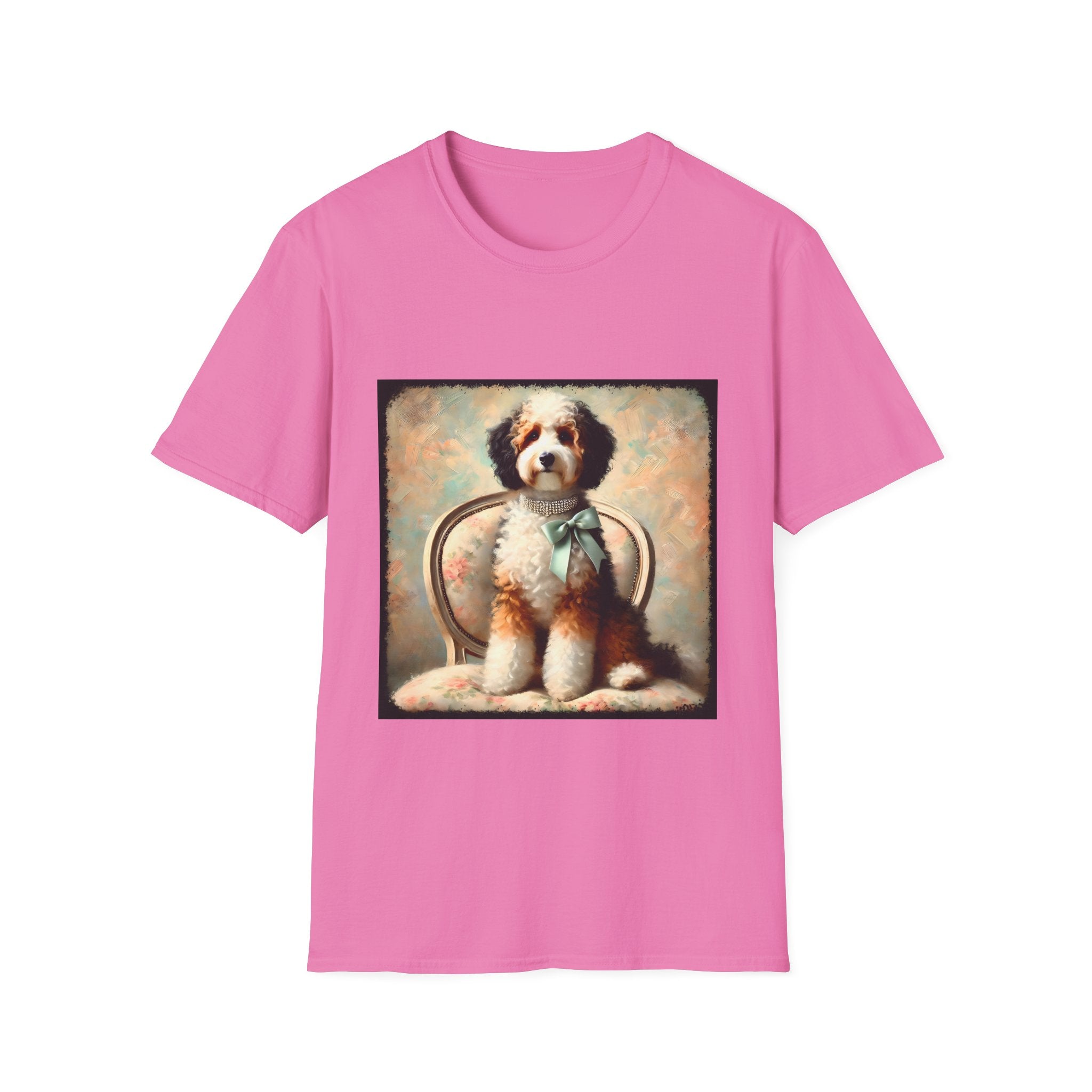 Bernedoodle Poised Classic | Unisex Dog T-Shirt