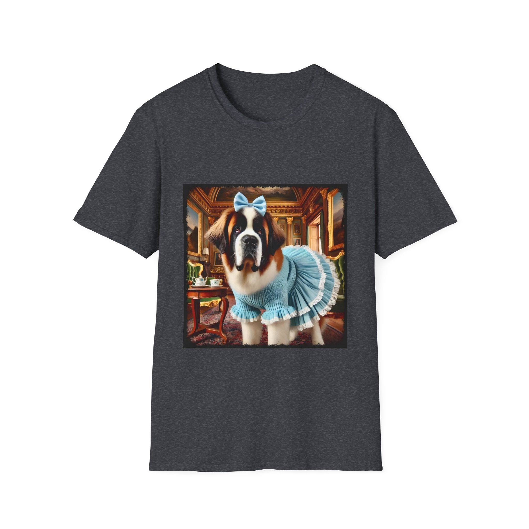 Saint Bernard Pampered Pup | Unisex Dog T-Shirt