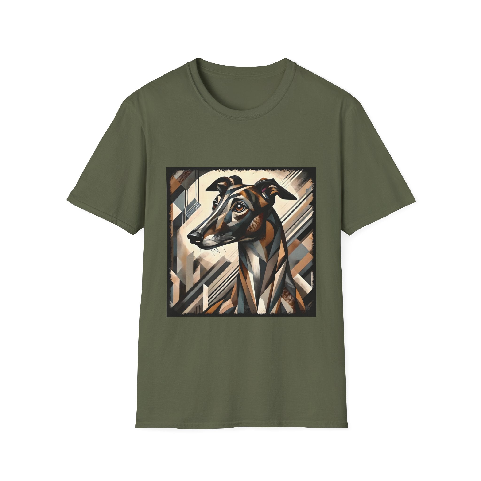 Greyhound Bold Geometric | Unisex Dog T-Shirt