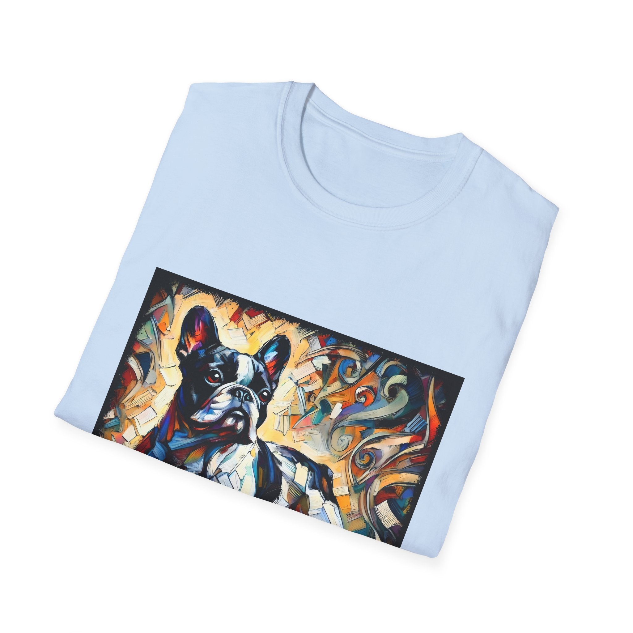 French Bulldog Sunburst Classic | Unisex Dog T-Shirt