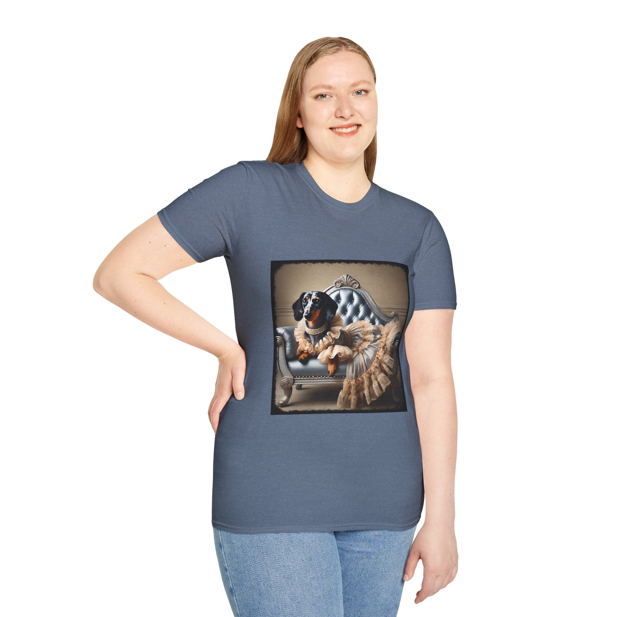 Dachshund Luxe Lady | Unisex Dog T-Shirt
