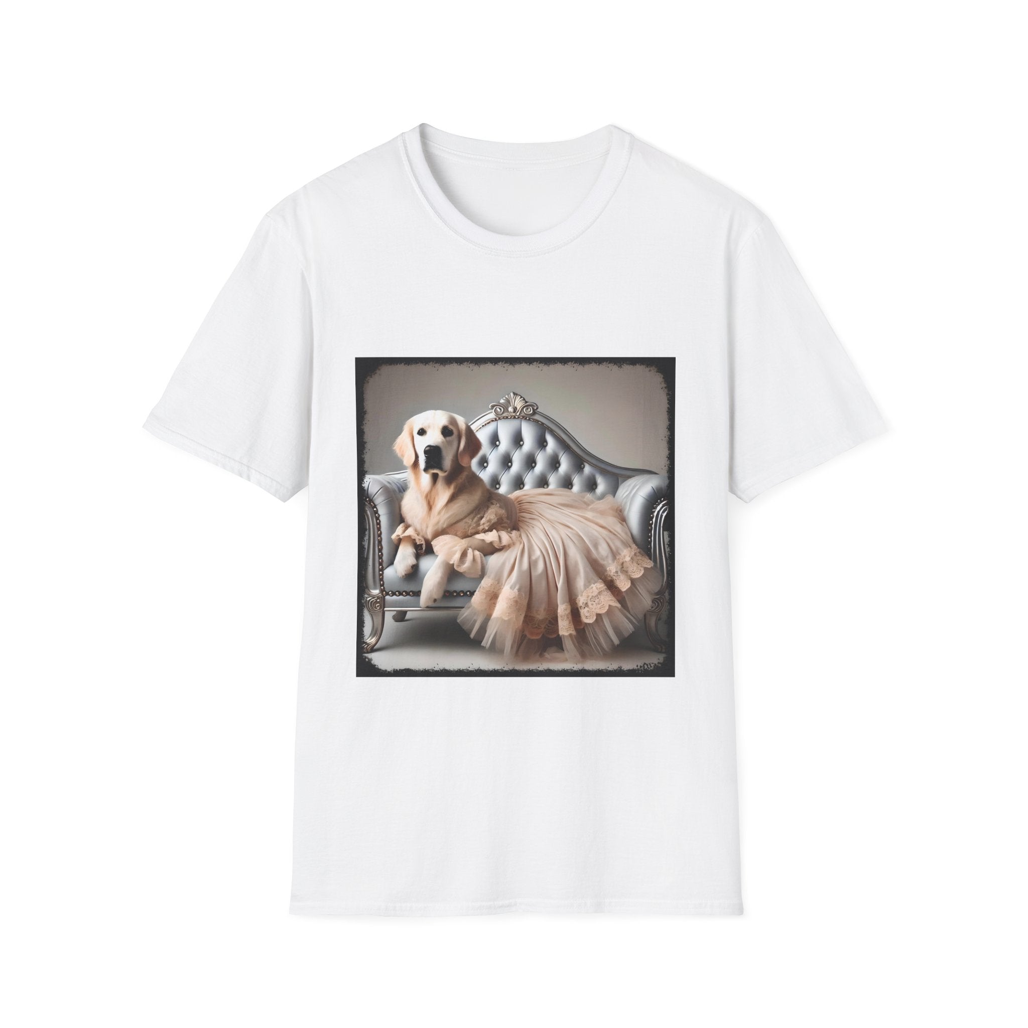 Golden Retriever Elegant Glamour | Unisex Dog T-Shirt