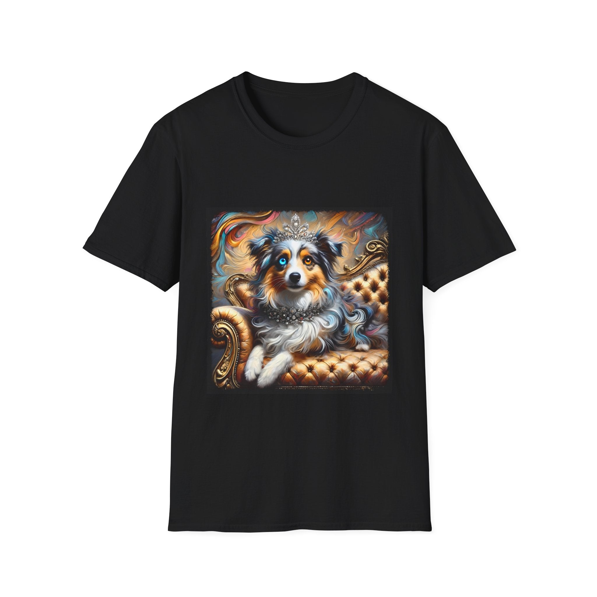 Miniature American Shepherd Stunning Swirl | Unisex Dog T-Shirt