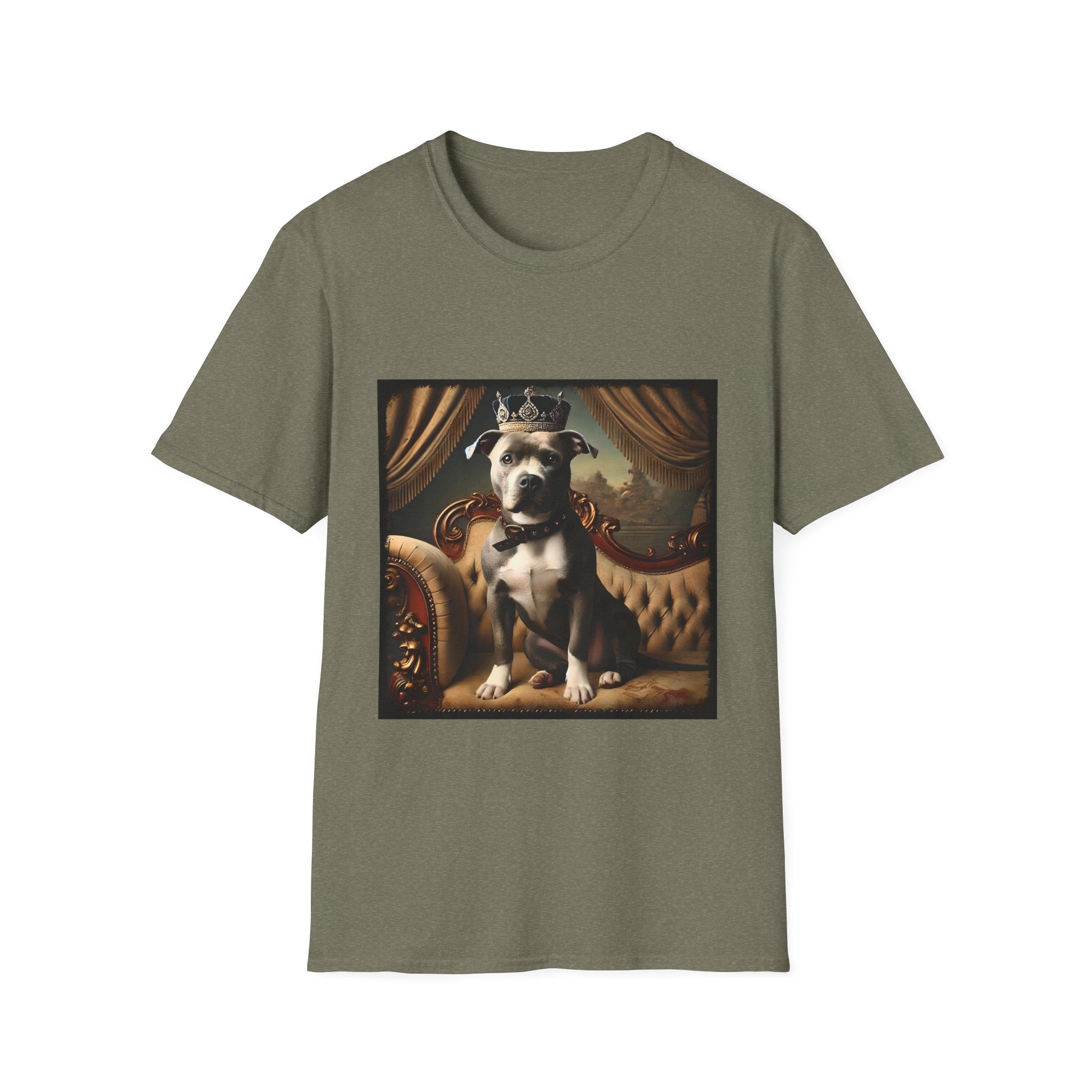 American Pit Bull Terrier Crowned Prince | Unisex Dog T-Shirt