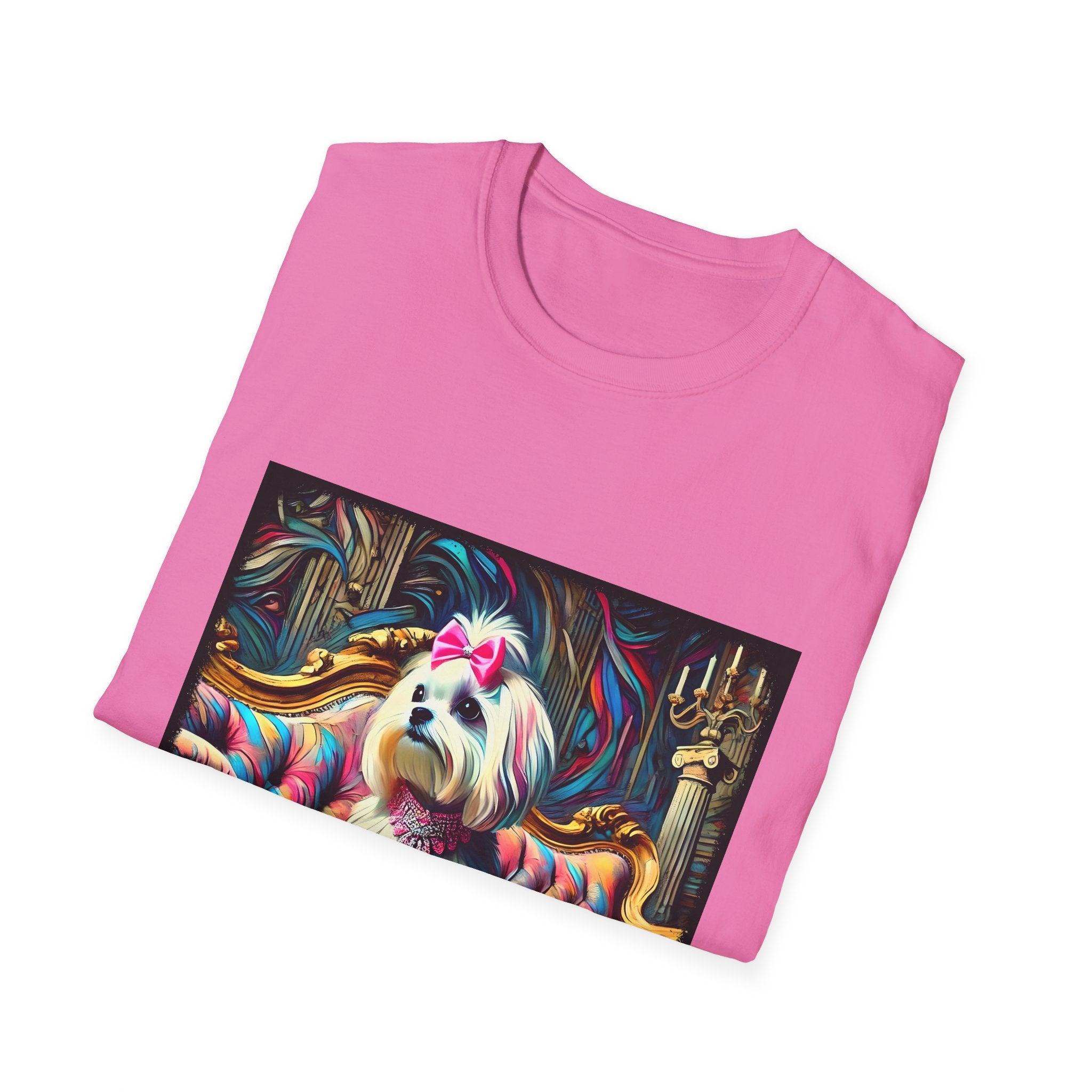 Maltese Diamond Princess Classic | Unisex Dog T-Shirt