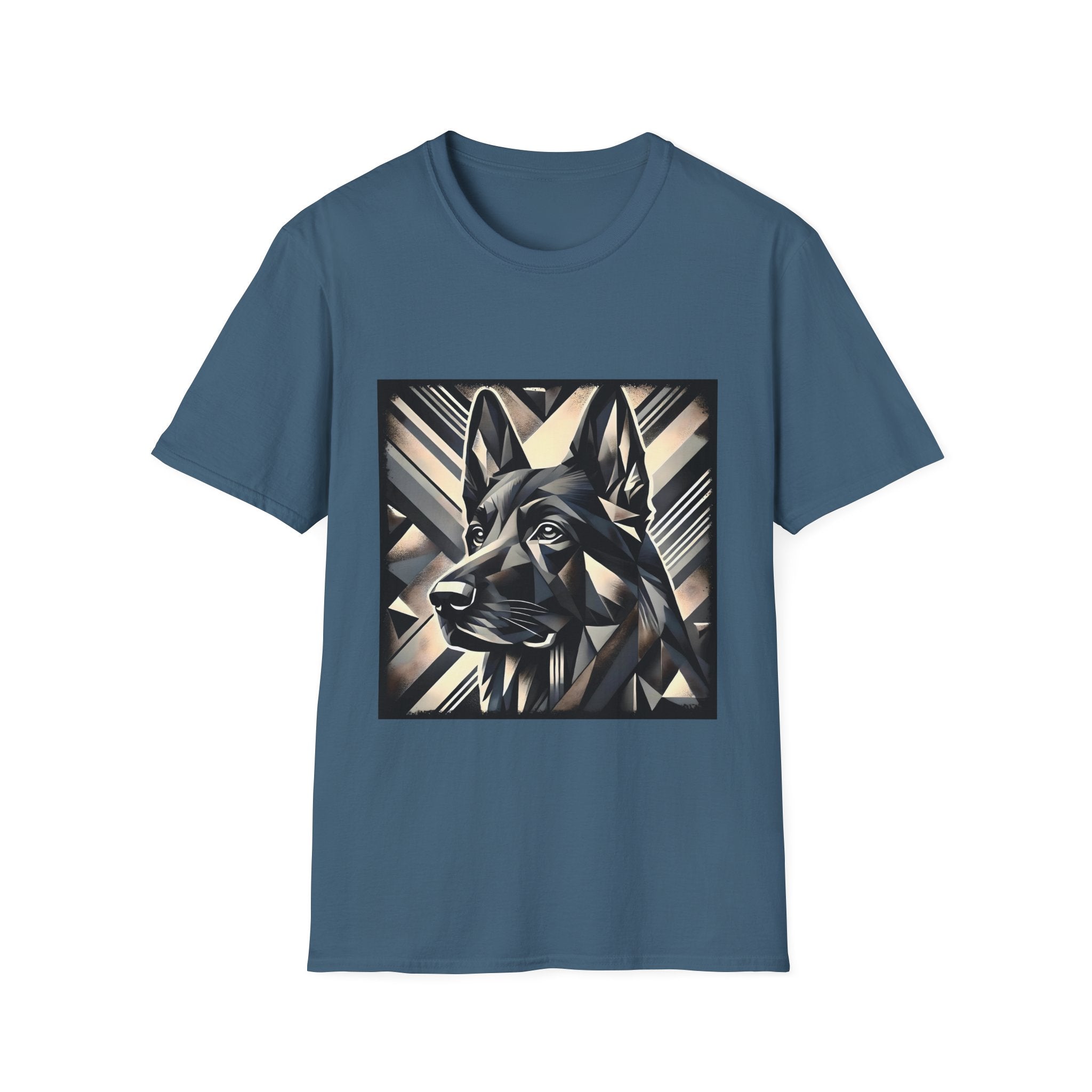 German Shepherd Geometric | Unisex Dog T-Shirt