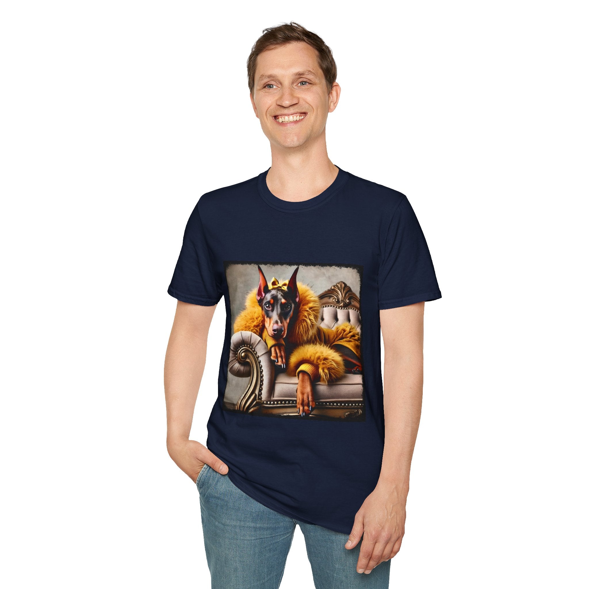Doberman Pinscher Fur Babe | Unisex Dog T-Shirt