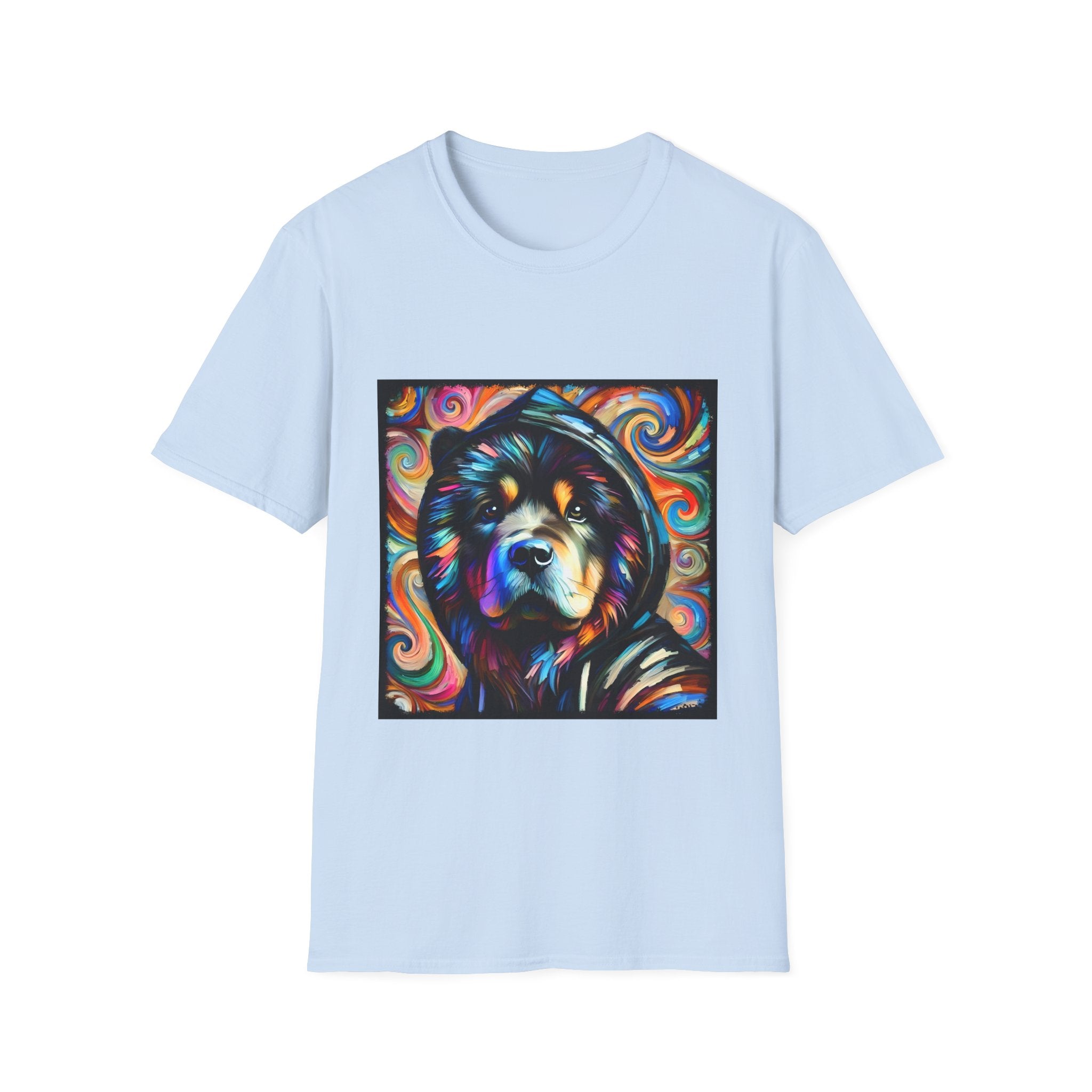 Chow Chow Relaxed Swirl | Unisex Dog T-Shirt