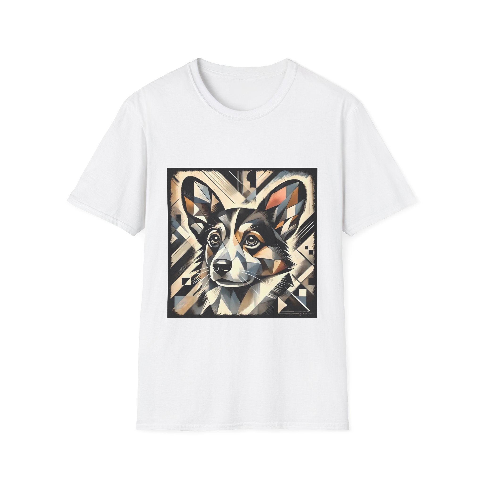 Pembroke Welsh Corgi Geometric | Unisex Dog T-Shirt