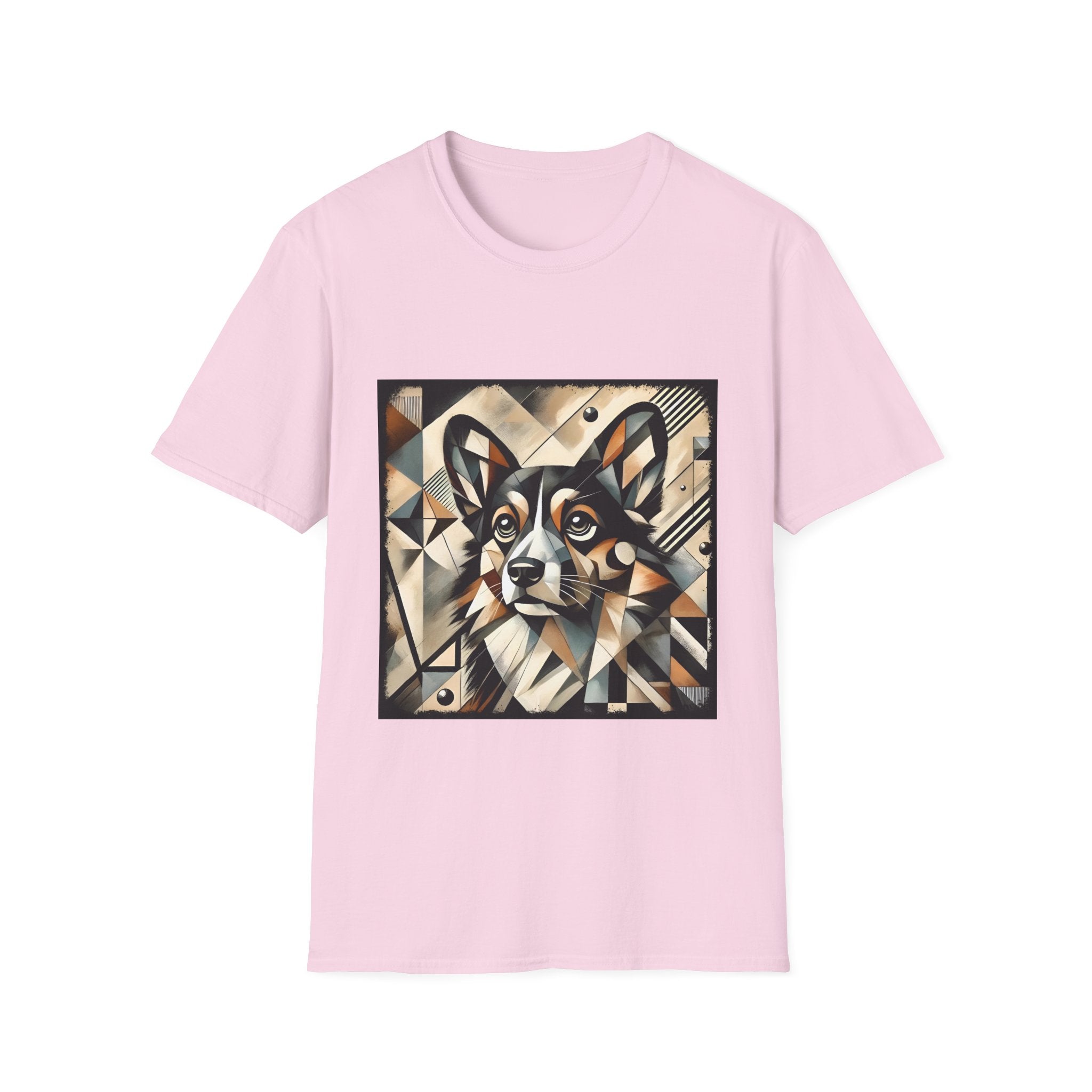 Pembroke Welsh Corgi Geometric | Unisex Dog T-Shirt