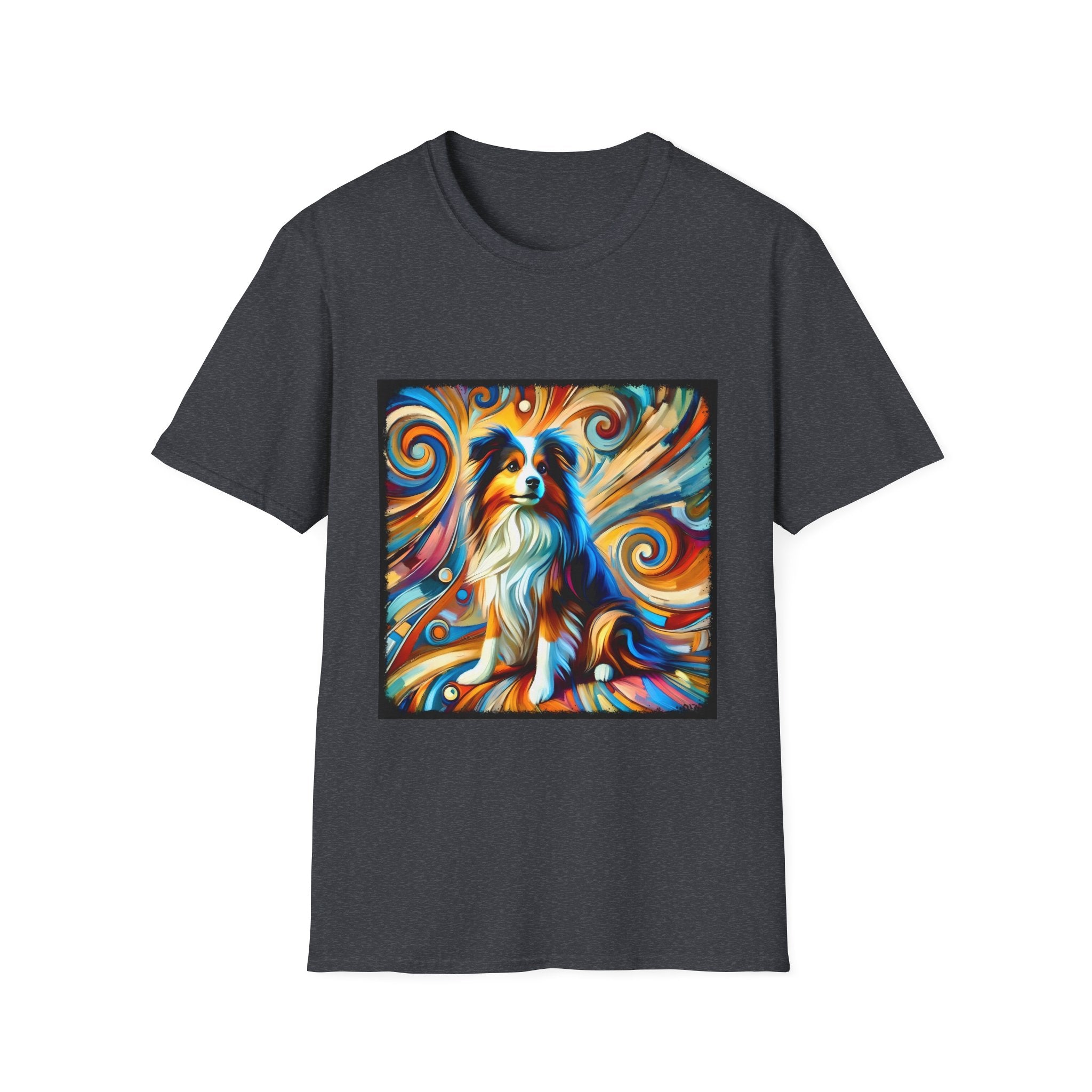 Miniature American Shepherd Vivid Swirl | Unisex Dog T-Shirt