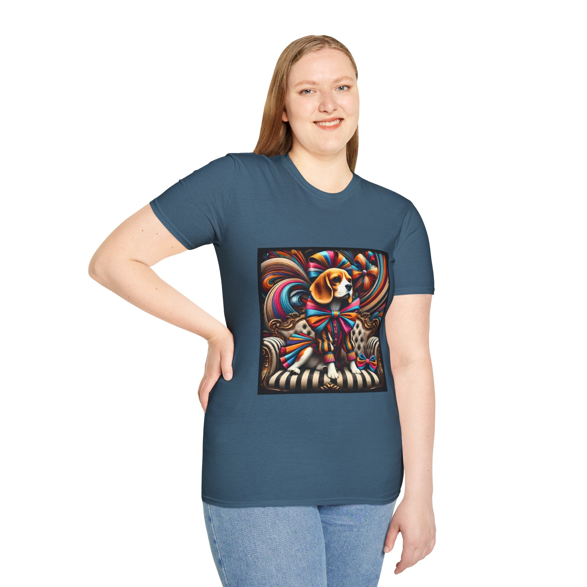 Beagle Vibrant Bold | Unisex Dog T-Shirt